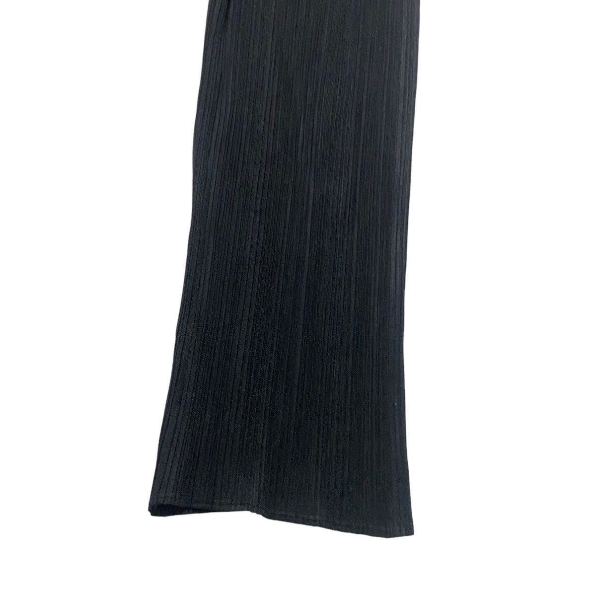 Pleats Please Issey Miyake Vintage Pleats Please Black Pants Straight Leg Size US 30 / EU 46 - 9 Thumbnail