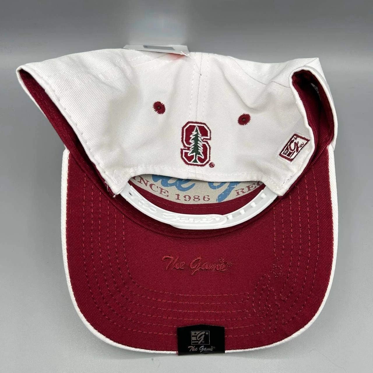 The Game Vintage Stanford Cardinal University Hat Men NCAA Snap Back Size ONE SIZE - 7 Thumbnail