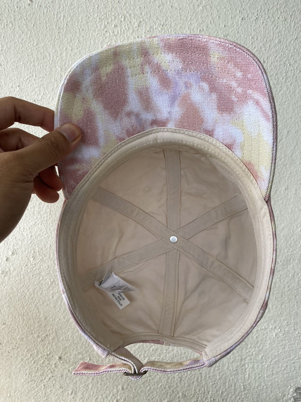 Japanese Brand Utility tie-dye heavy canvas cap Size ONE SIZE - 4 Thumbnail