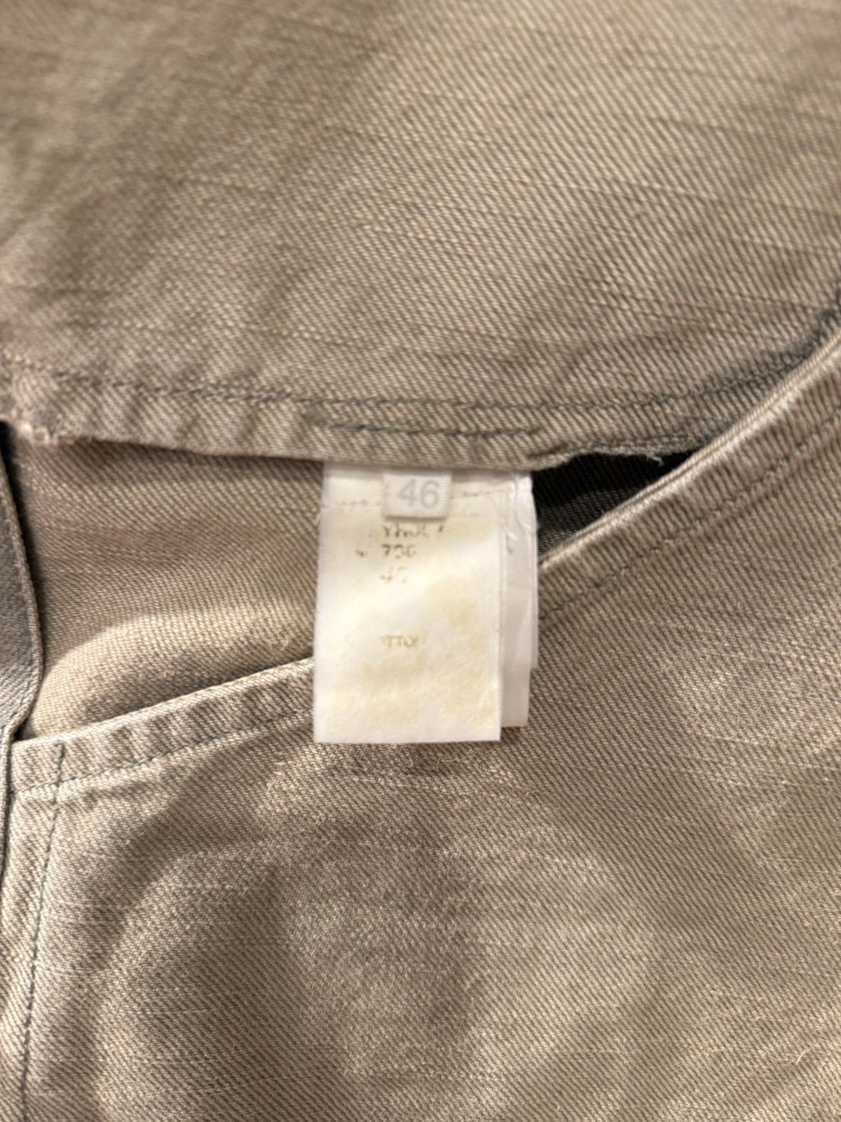 Hussein Chalayan SS04 Temporal Meditations Denim Work Jacket Size US S / EU 44-46 / 1 - 5 Thumbnail