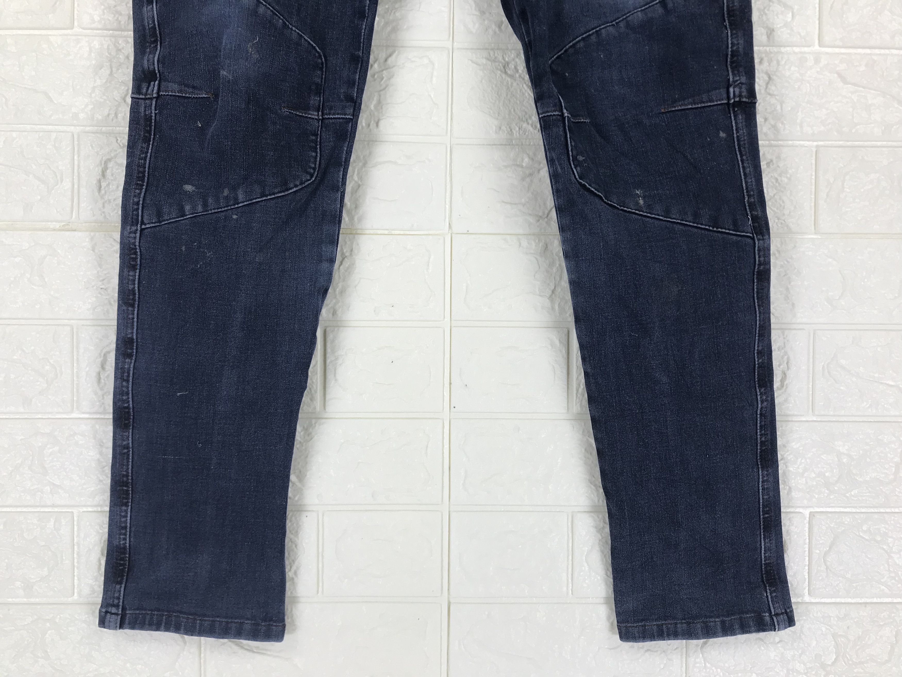 Japanese Brand Iz Frontier Multipocket Tactical Cargo Strech Jeans Size US 31 - 4 Thumbnail