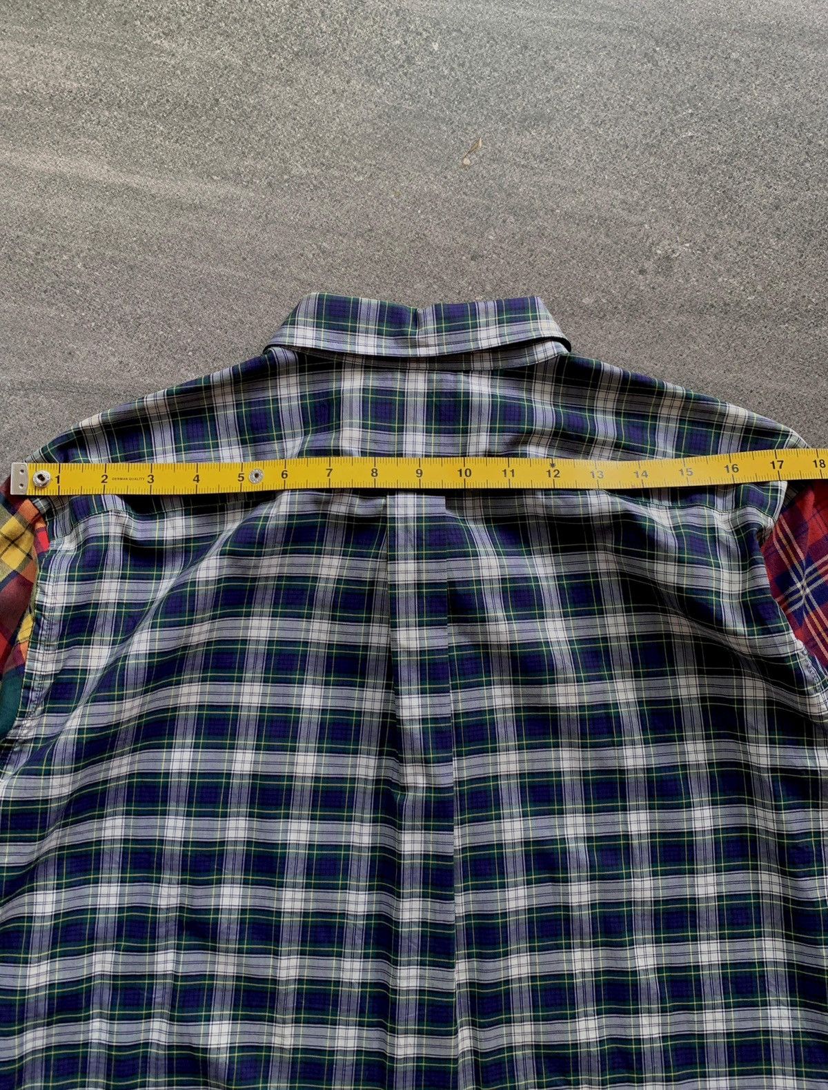 Comme des Garcons SHIRT FREE IMPORT TAX boys Multi Color Plaid Shirt Size US M / EU 48-50 / 2 - 10 Thumbnail