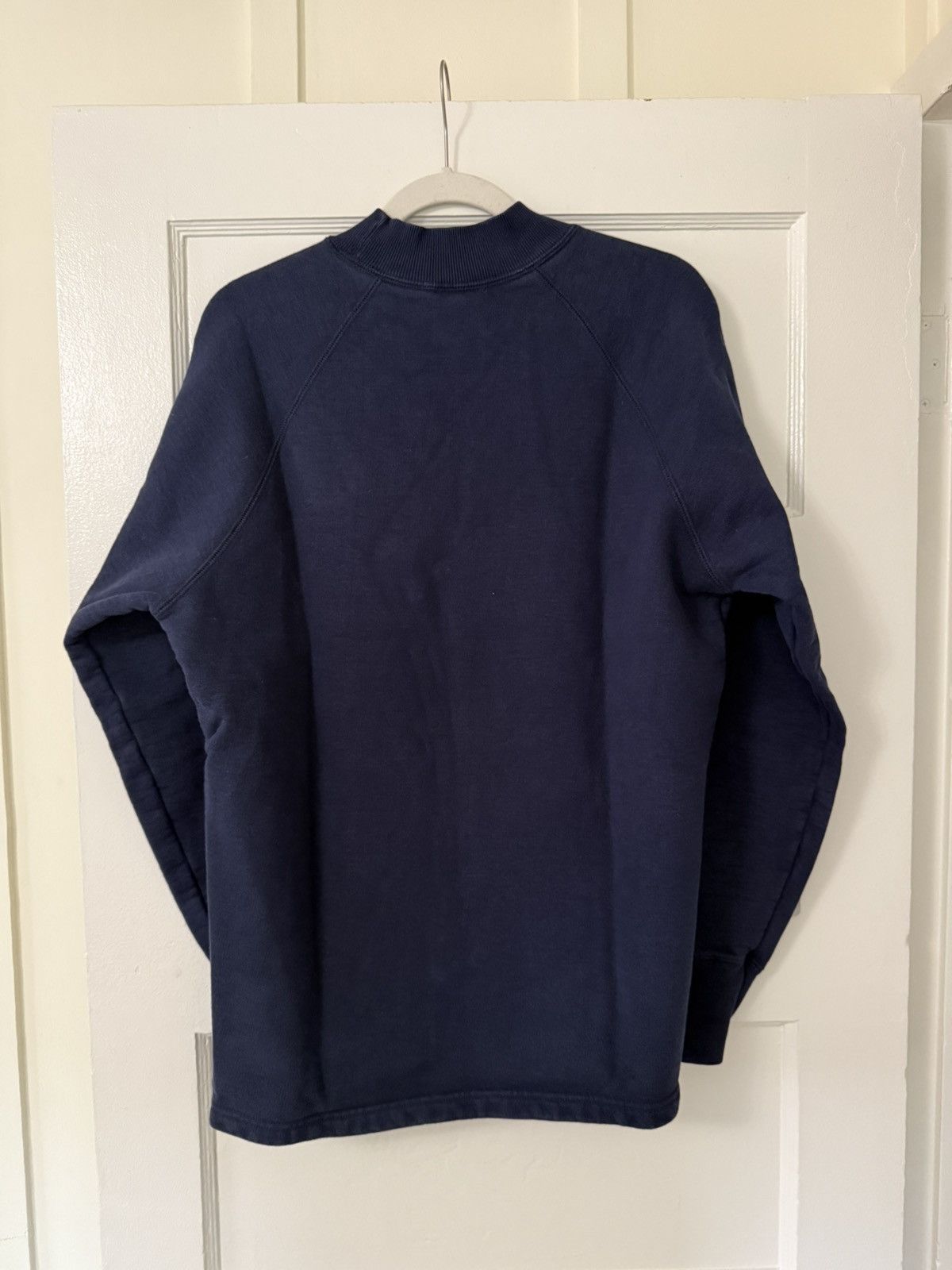 Aime Leon Dore Aime Leon Dore Navy Terry Mockneck Sweatshirt Size US M / EU 48-50 / 2 - 4 Thumbnail