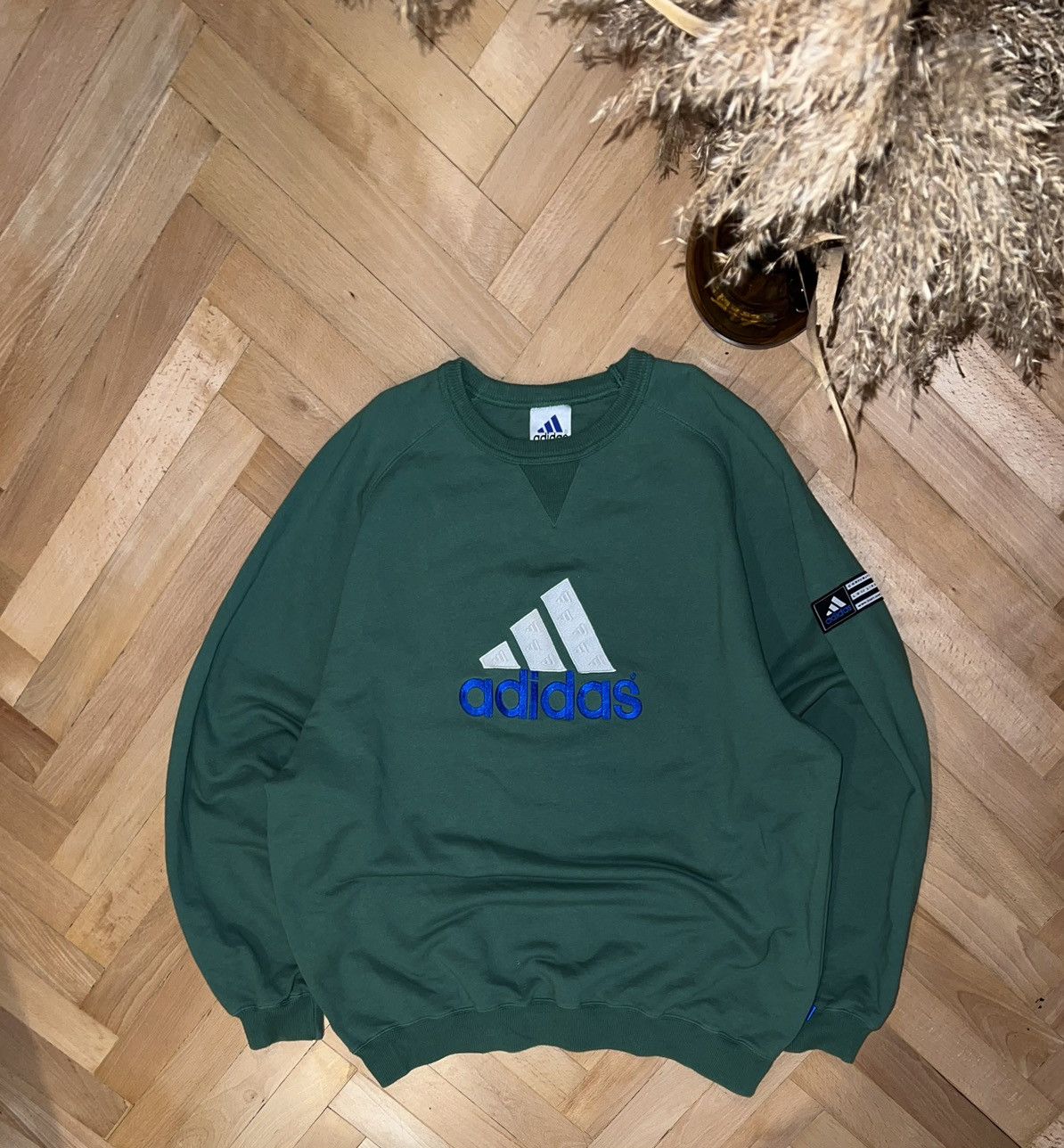 Adidas equipment sweatshirt discount green