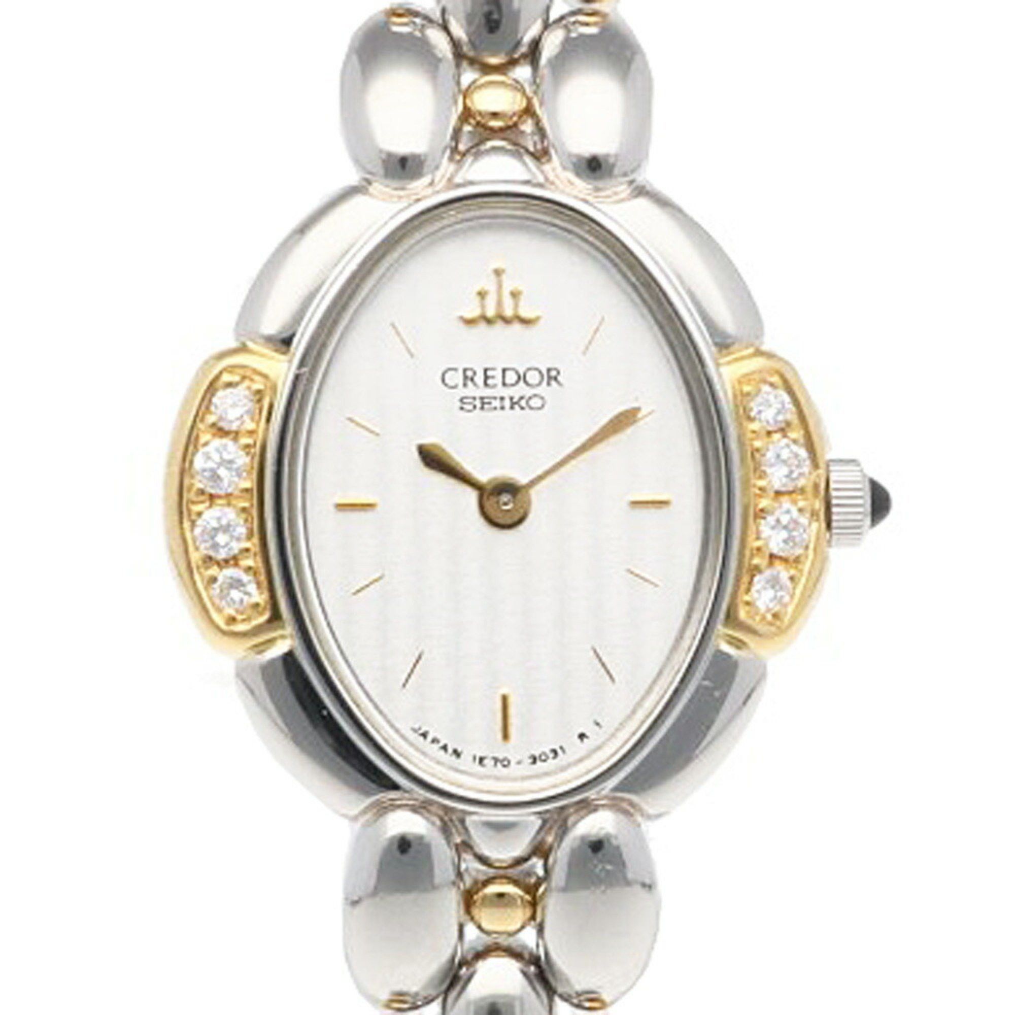 Seiko SEIKO Credor GSAS990 4J81-0A90 Stainless Steel x Yellow Gold Ladies  130138 Watch | Grailed