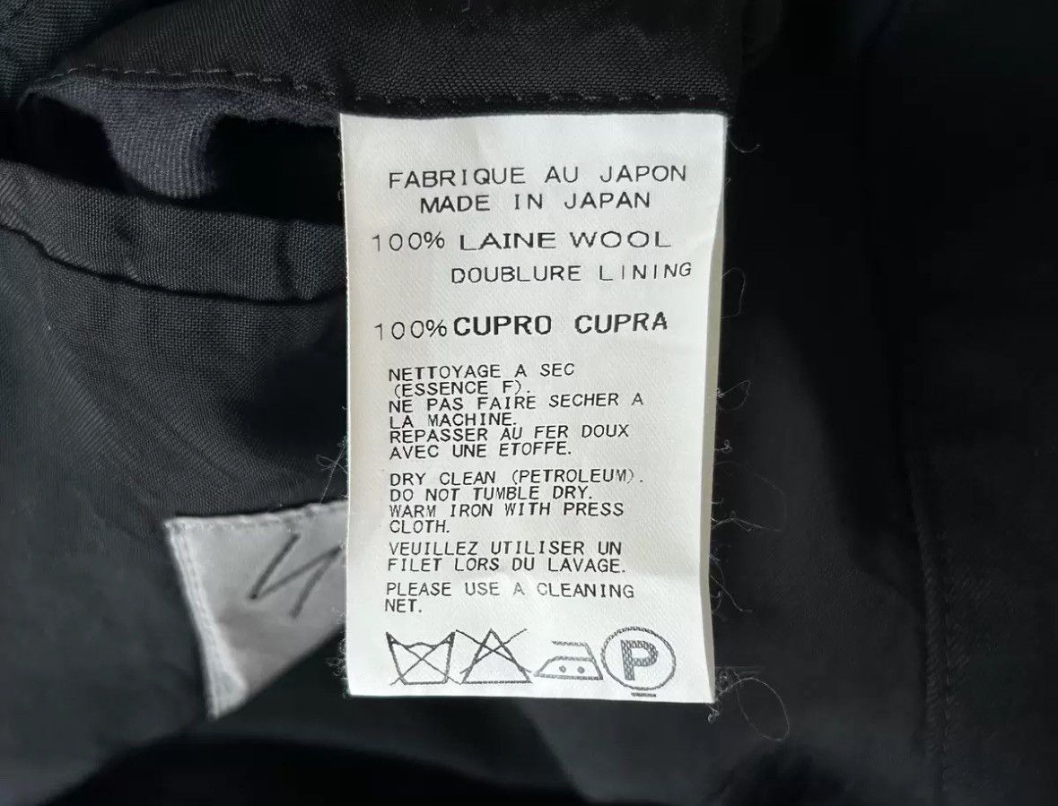 Yohji Yamamoto Yohji Yamamoto 14ss Rainy Zipper Short Jacket 2412-Nextarrow Size US L / EU 52-54 / 3 - 7 Thumbnail