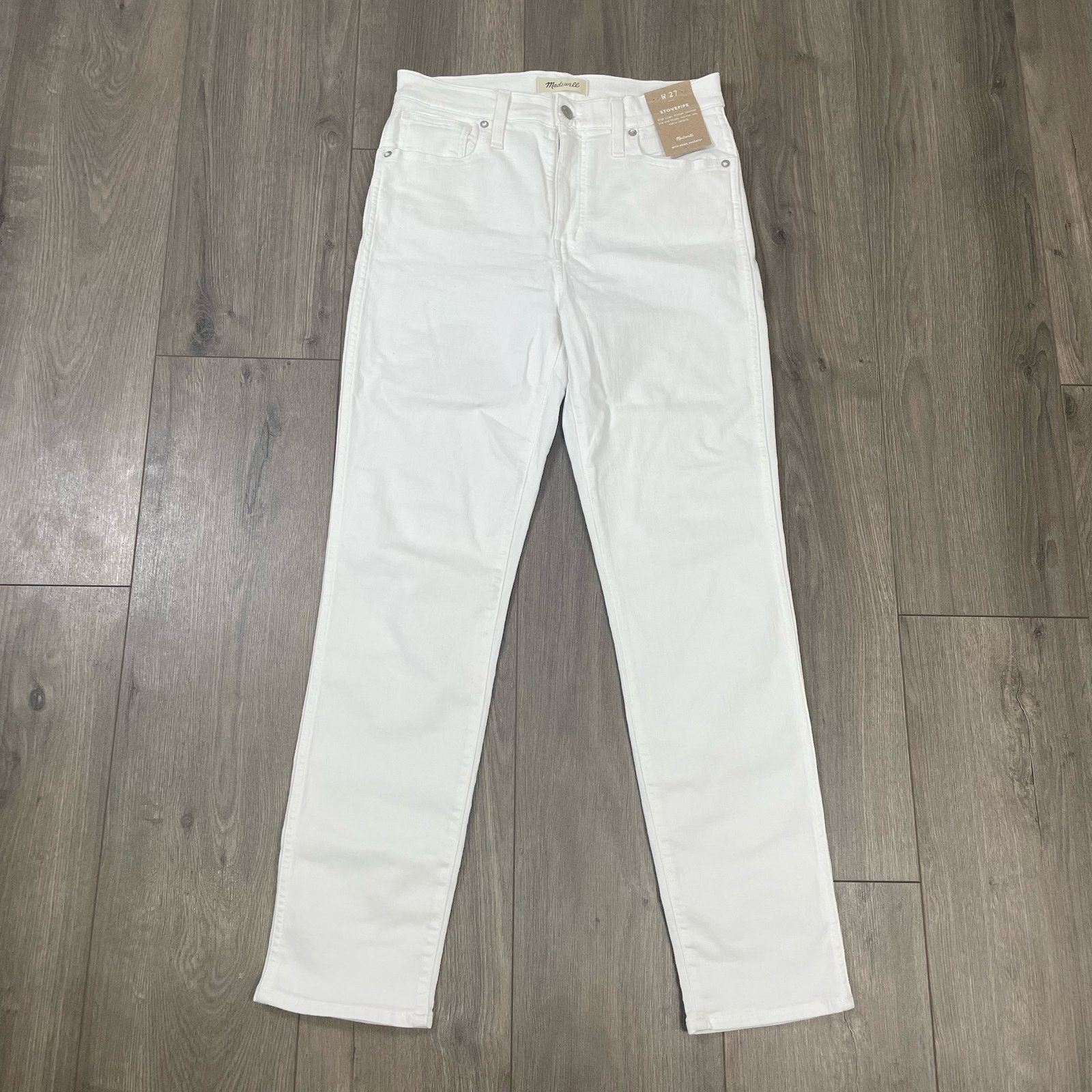 Madewell Madewell Stovepipe Narrow Leg Pure Ankle Jeans US Women's 27 Size 27" / US 4 / IT 40 - 1 Thumbnail