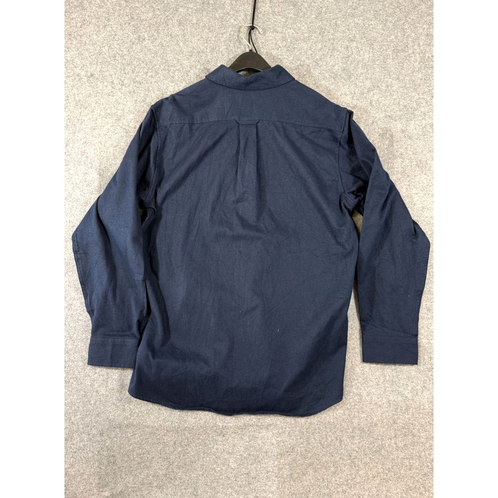Lands' End Lands' End Chamois Flannel Shirt Mens L Blue Long Sleeve Traditional Fit Classic Shirt Size US L / EU 52-54 / 3 - 7 Thumbnail