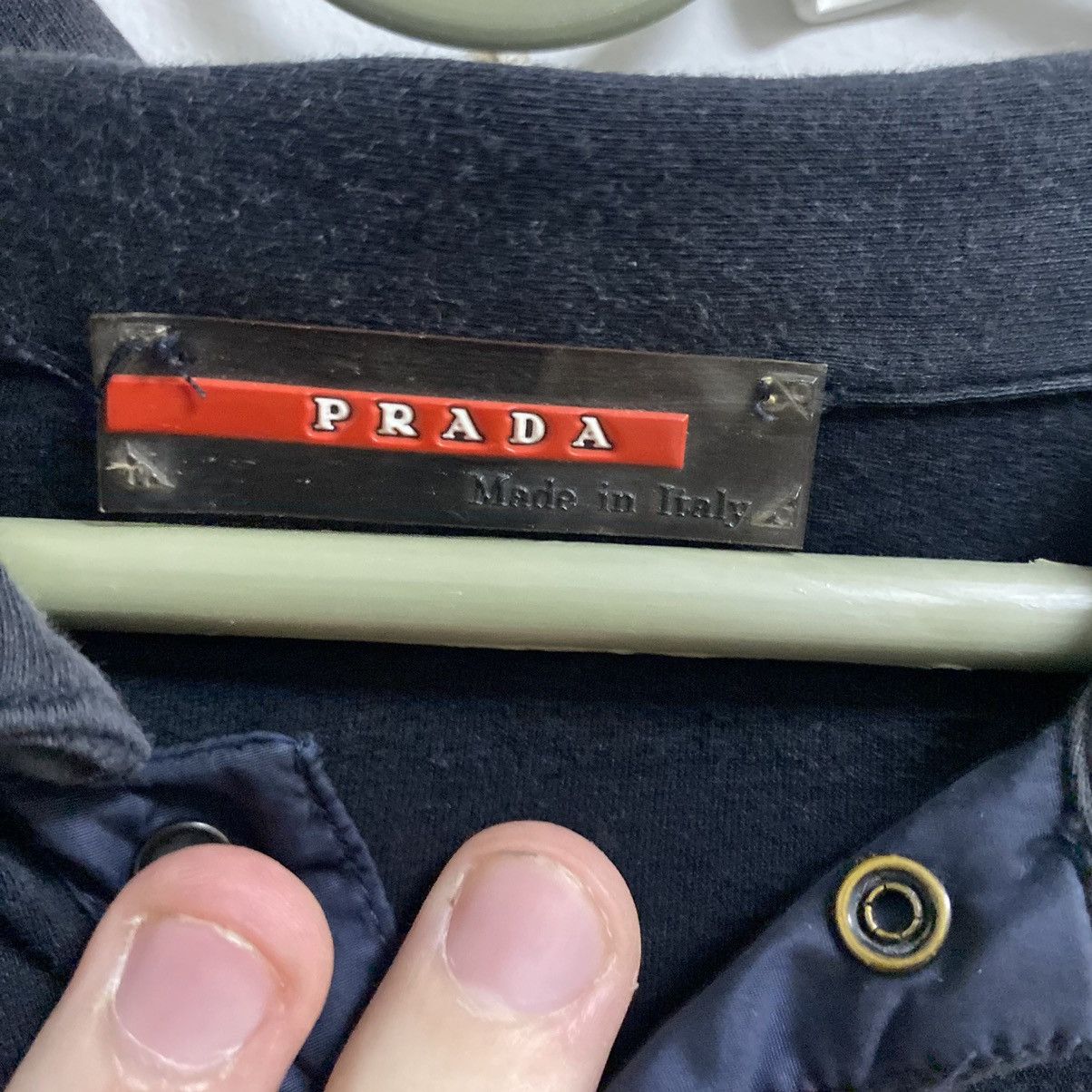 Prada Prada T-Shirt Polo Vintage Size US XXL / EU 58 / 5 - 4 Thumbnail