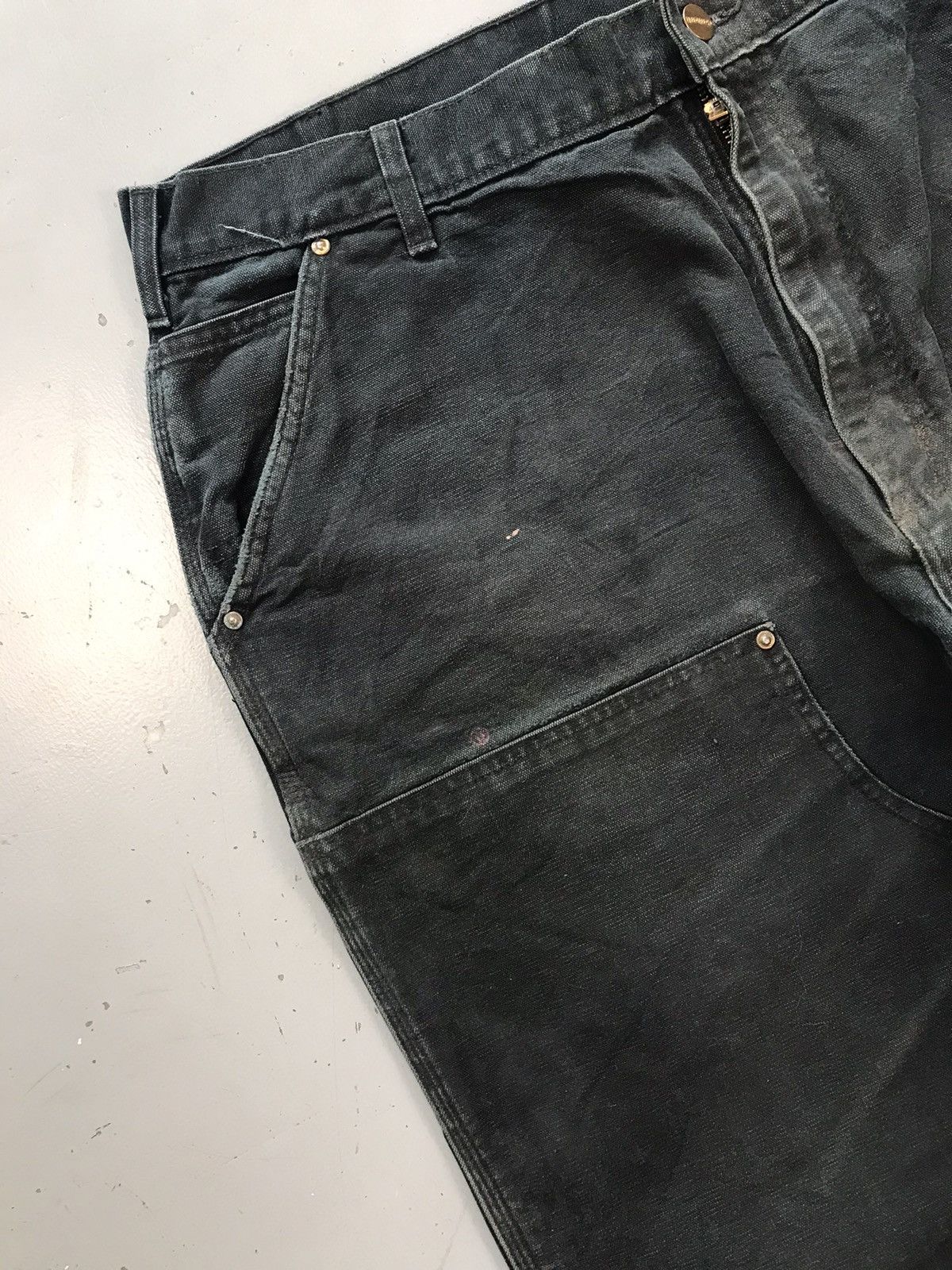 Carhartt × Vintage Vintage Carhartt double knee B01 bkl denim Size US 42 / EU 58 - 5 Thumbnail