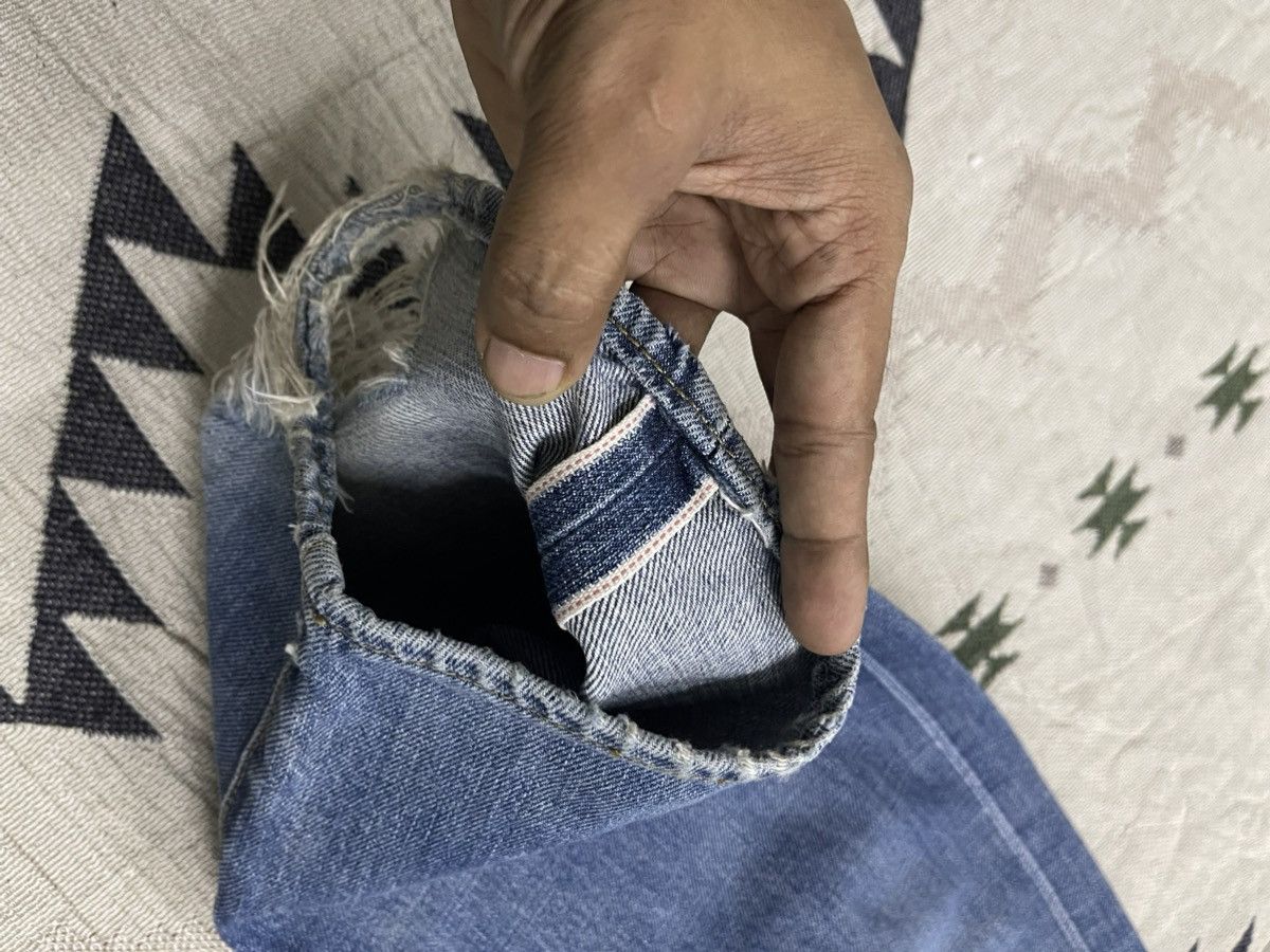 Levi's Vintage Clothing VINTAGE LEVIS 702 BIG E HOODED SELVEDGE DENIM JEANS Size US 32 / EU 48 - 4 Thumbnail