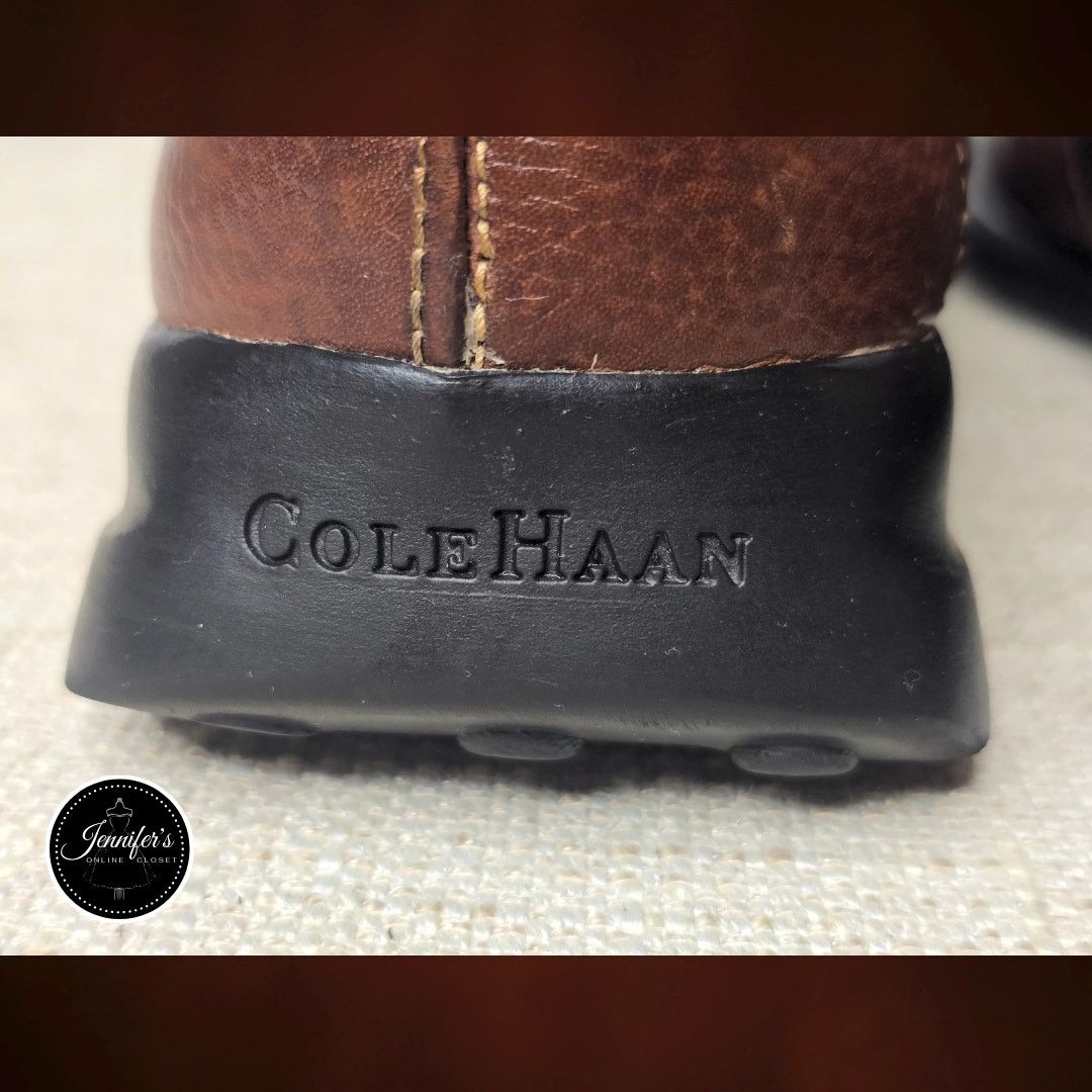 Cole Haan Cole Haan Country Men's Brown Pebbled Leather Loafers 10.5 Size US 10.5 / EU 43-44 - 11 Thumbnail