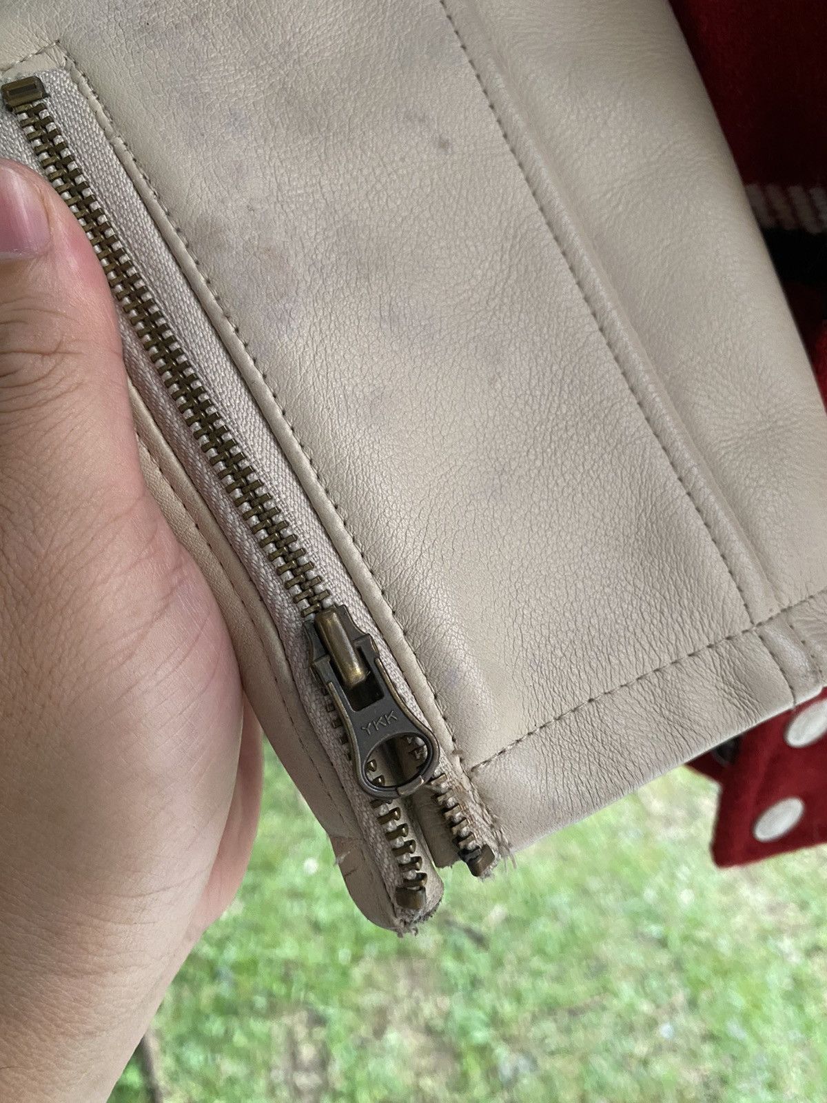 Hysteric Glamour 1990s Hysteric Leather Sleeve performance product Size US S / EU 44-46 / 1 - 18 Thumbnail