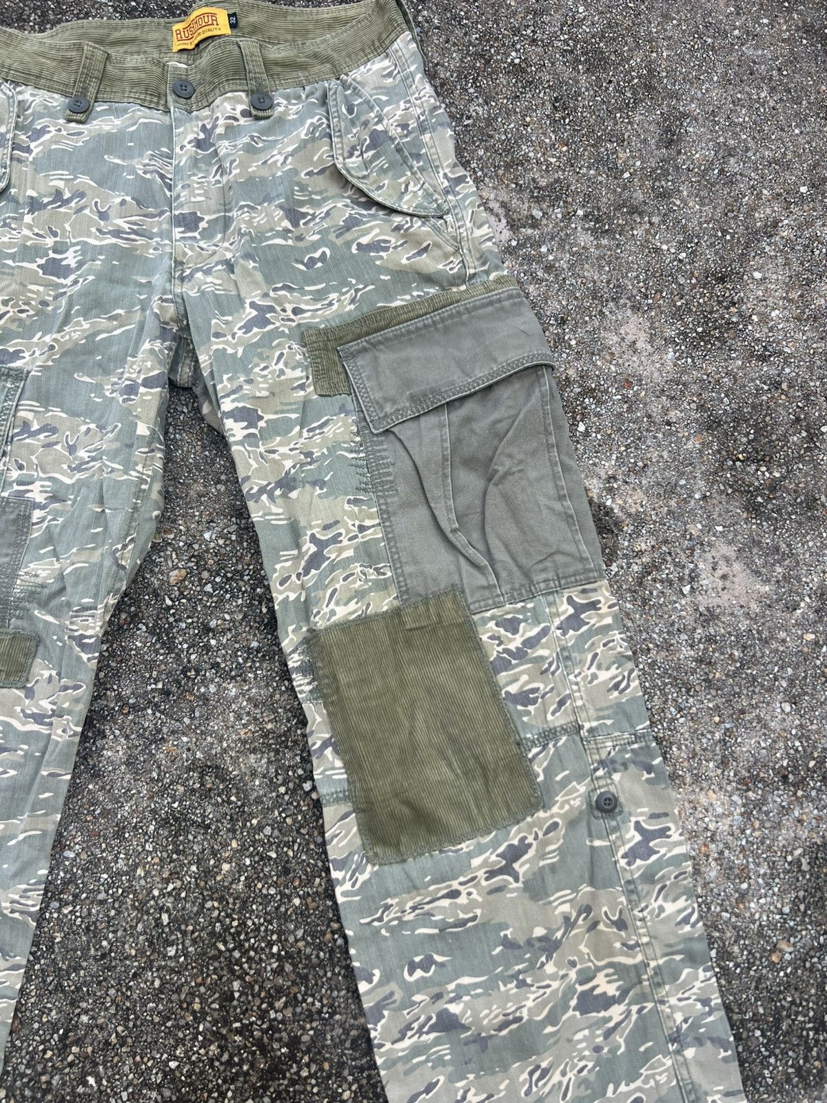 Alpha Industries Military Army Design Pocket Pants Size US 32 / EU 48 - 3 Thumbnail