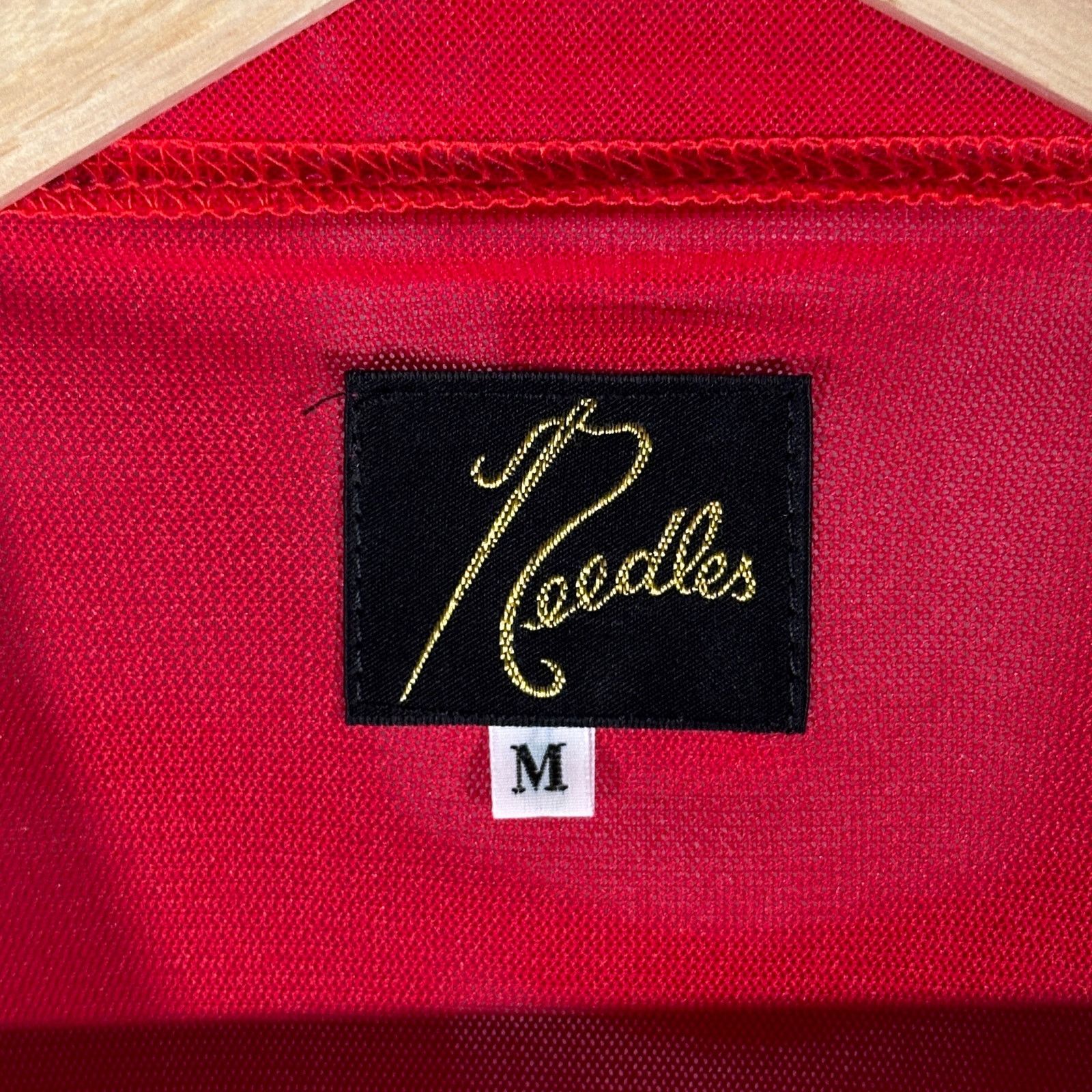 Needles Red Sheer Longsleeve Size US M / EU 48-50 / 2 - 7 Thumbnail