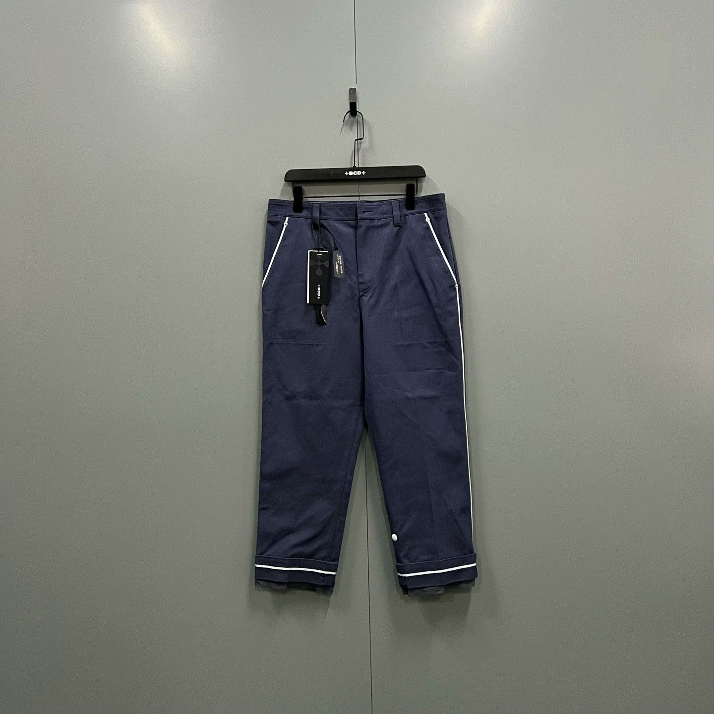 Dior Dior Solid Color Cuffed Straight Pants Size US 32 / EU 48 - 1 Thumbnail
