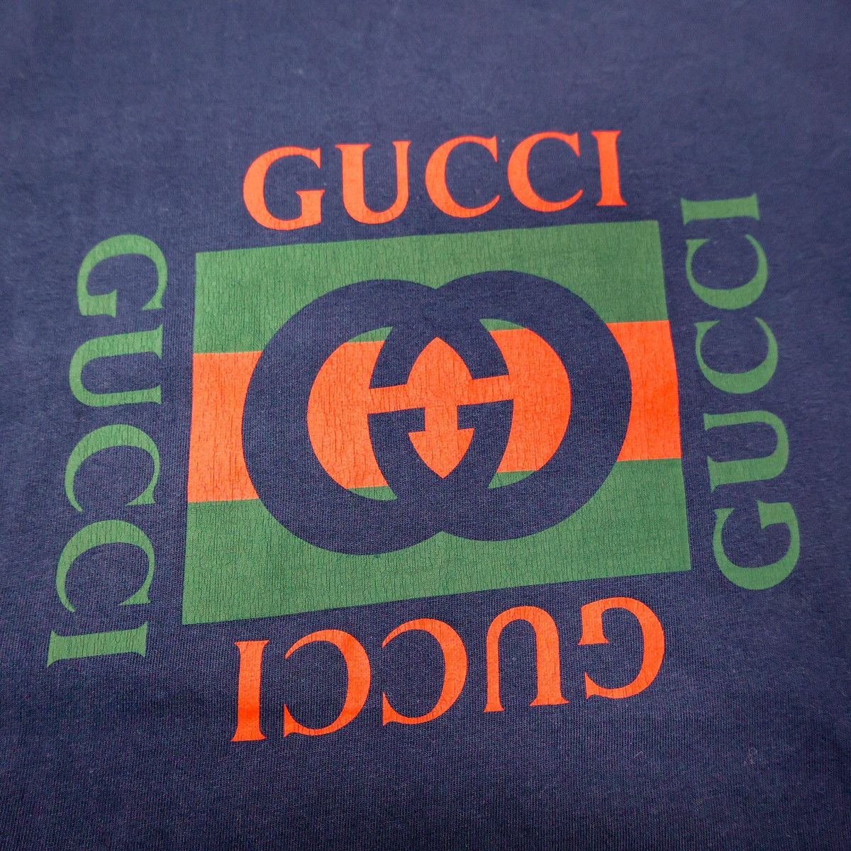 Gucci Gucci Logo T-shirt Size US M / EU 48-50 / 2 - 2 Thumbnail
