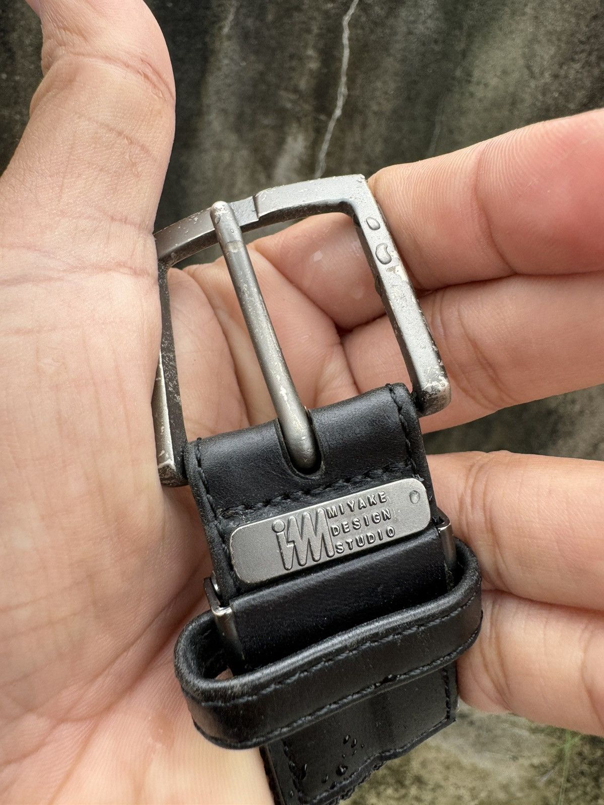 CABANE de ZUCCa × Issey Miyake × Japanese Brand IM Product By Issey Miyake Leather/Nylon Belt Size ONE SIZE - 2 Thumbnail