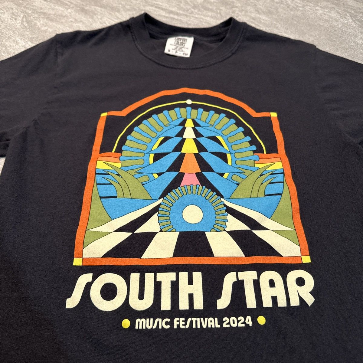 Band Tees × Comfort Colors 2024 South Star Music Festival Tee Alabama Big Boi Blink 182 Size US S / EU 44-46 / 1 - 2 Thumbnail