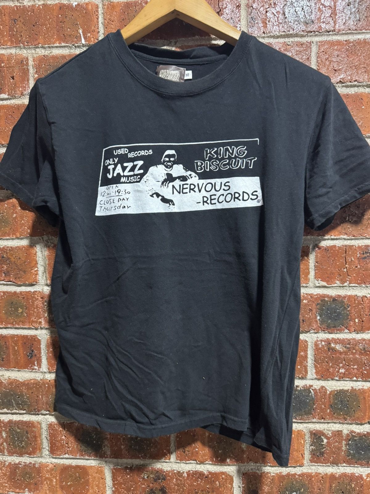 Rap Tees Nervous records t shirt Size US M / EU 48-50 / 2 - 1 Thumbnail