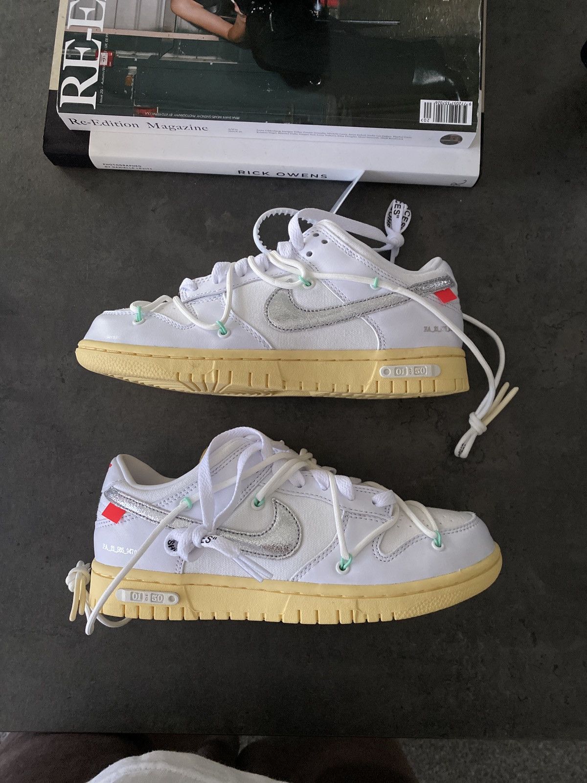 NIKE DUNK X OFF-WHITE LOT 1/50