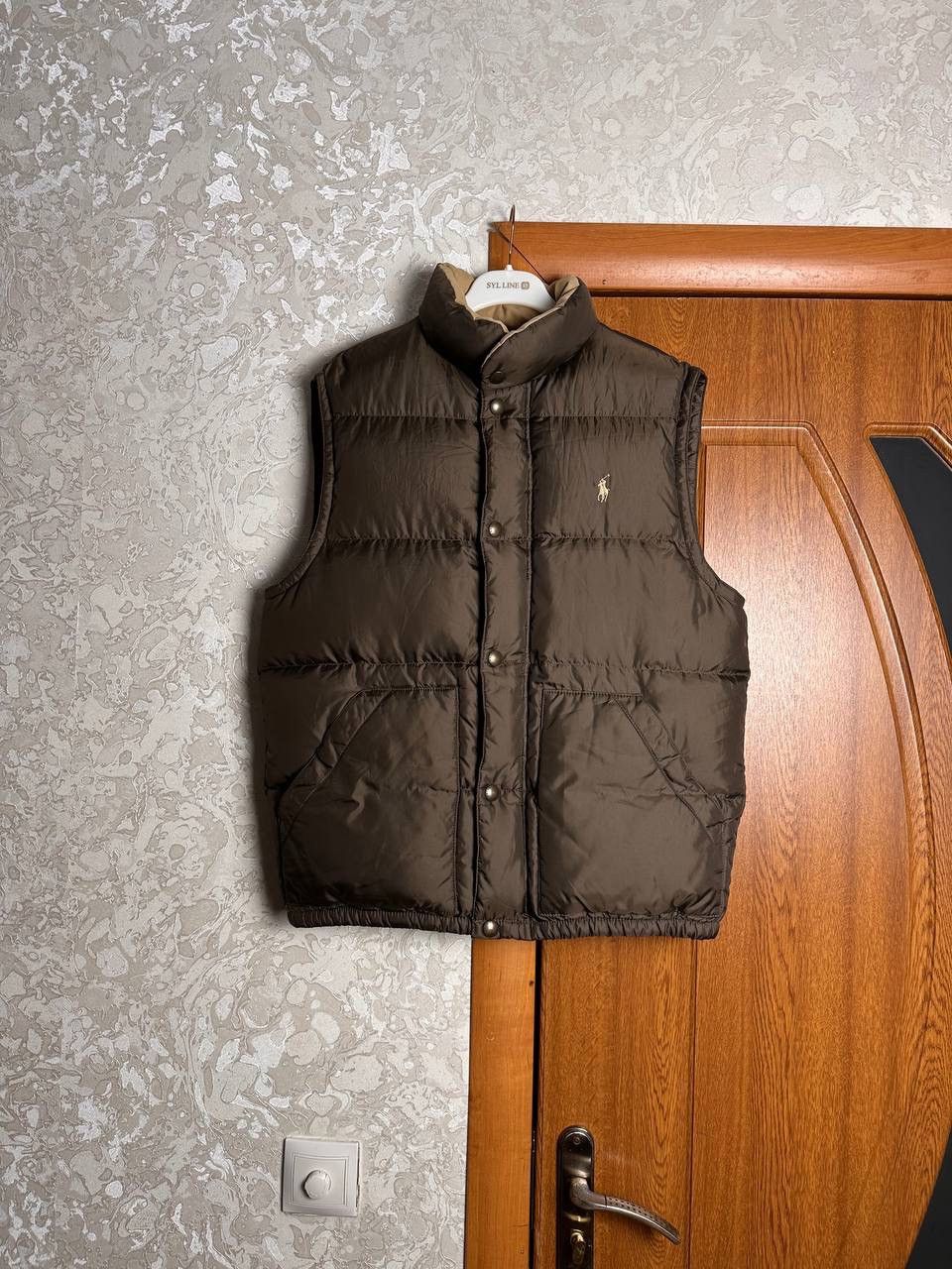 Polo Ralph Lauren Vintage Polo Ralph Lauren RARE Brown Down Puffer Vest Size US S / EU 44-46 / 1 - 1 Thumbnail