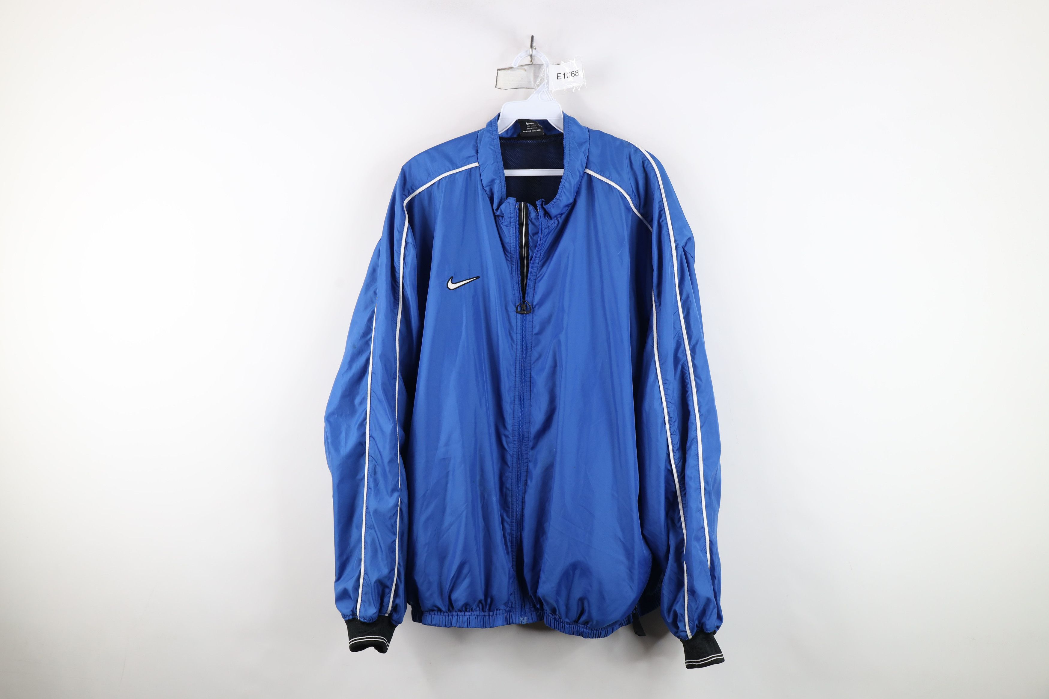 Nike Vintage 90s Y2K Nike Scott Mini Swoosh Windbreaker Jacket Size US XL / EU 56 / 4 - 1 Thumbnail