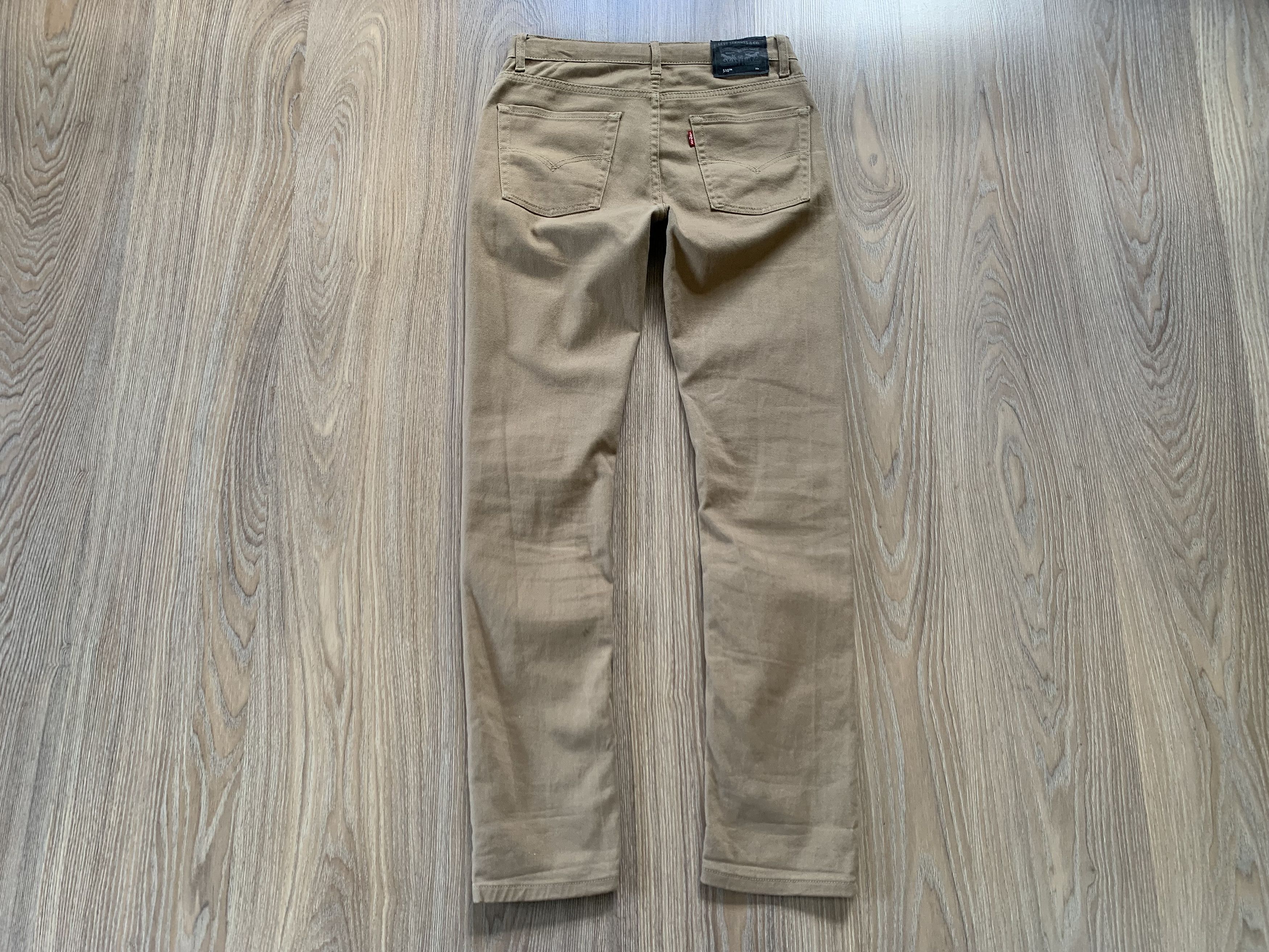 Levi's Youth Levis 510 Skinny Beige Stretch Jeans Size US 26 / EU 42 - 3 Thumbnail