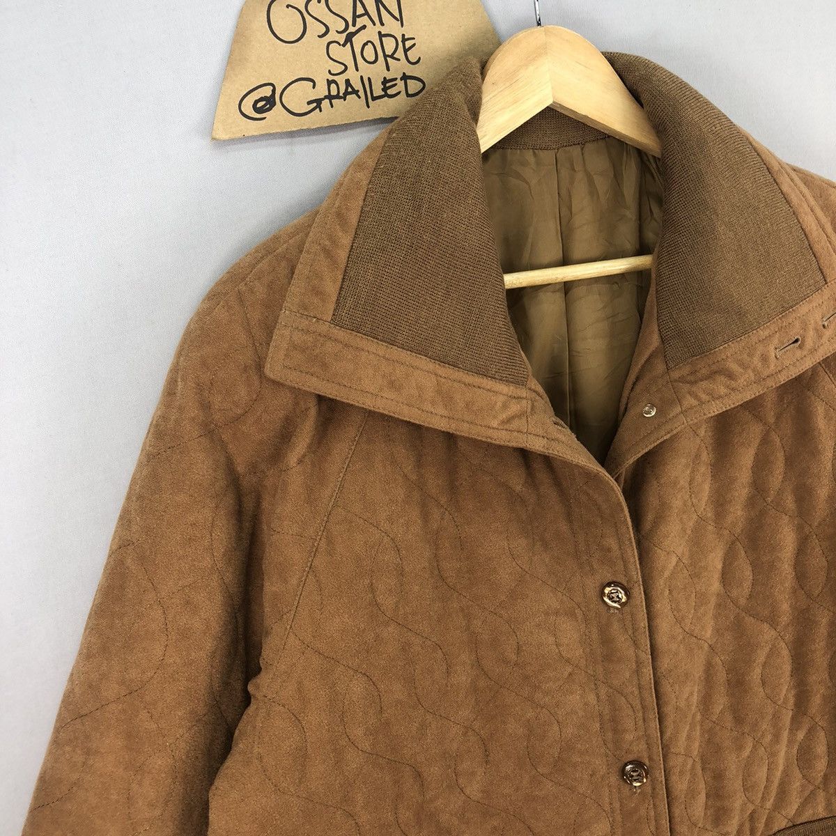 Japanese Brand Vintage Double Pocket Quilted Button Up Jacket Size L / US 10 / IT 46 - 2 Thumbnail