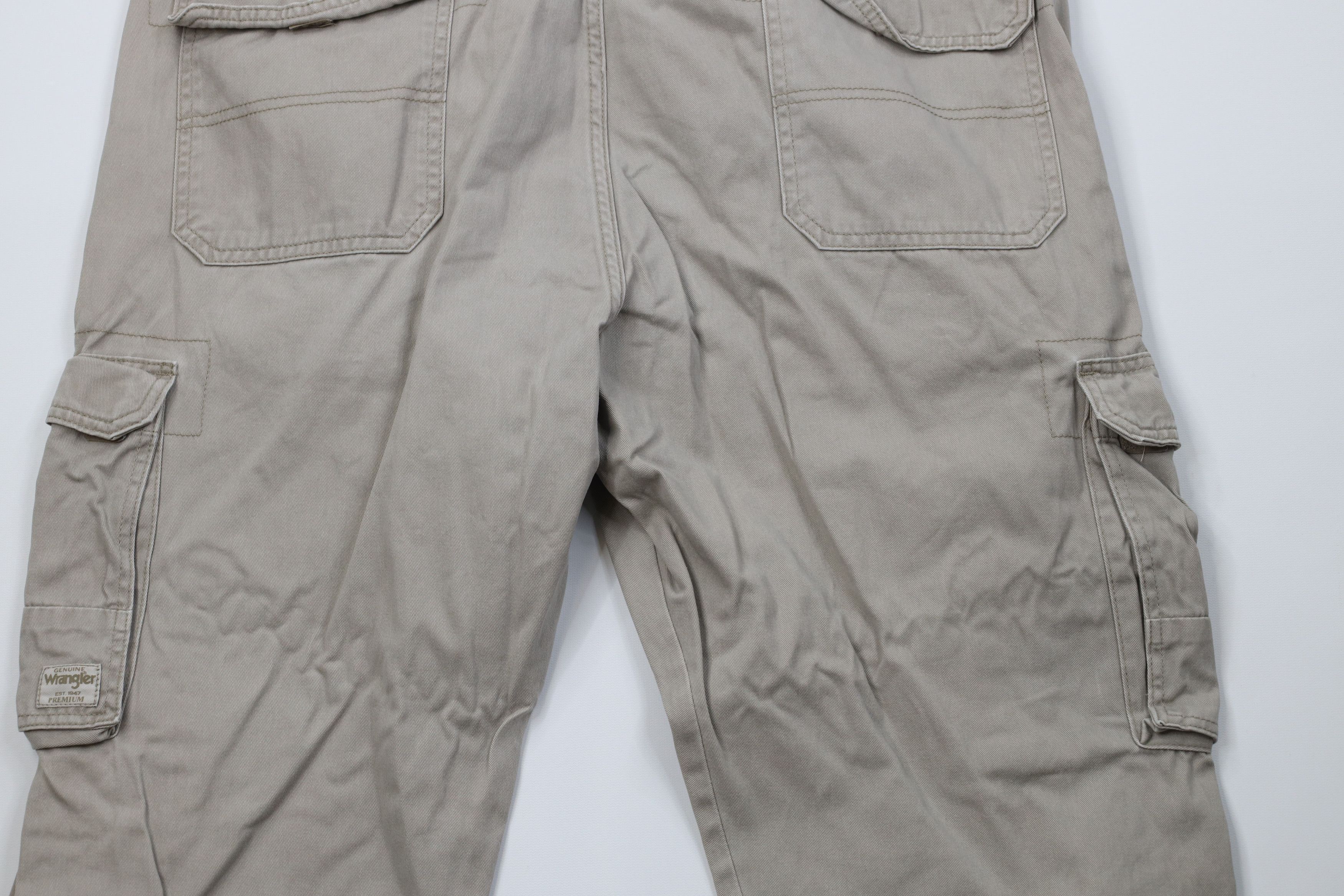 Wrangler Vintage Y2K Wrangler Baggy Wide Leg Cargo Pants Beige Cotton Size US 38 / EU 54 - 10 Thumbnail