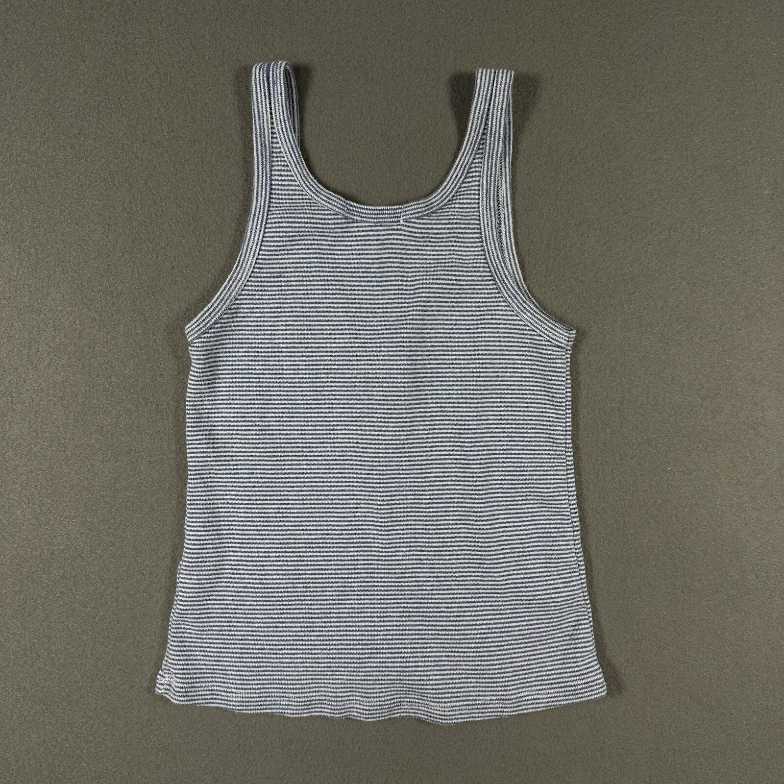 Other Brandy Melville Tank Top Gray White Stripes Size ONE SIZE - 2 Thumbnail