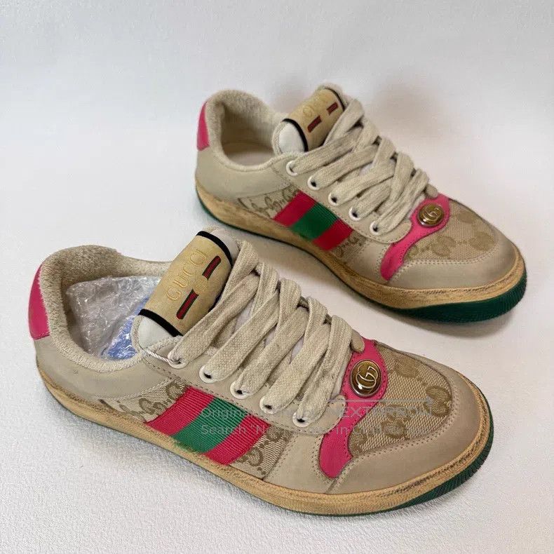 Gucci Gucci Dirty pink shoes Size US 4 / IT 34 - 3 Thumbnail