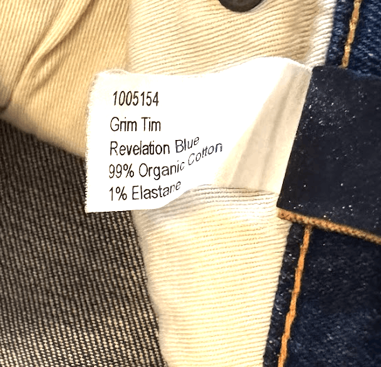 Nudie Jeans Nudie Jeans Button Fly Grim Tim Revelation Blue 30/32 Size US 30 / EU 46 - 4 Thumbnail