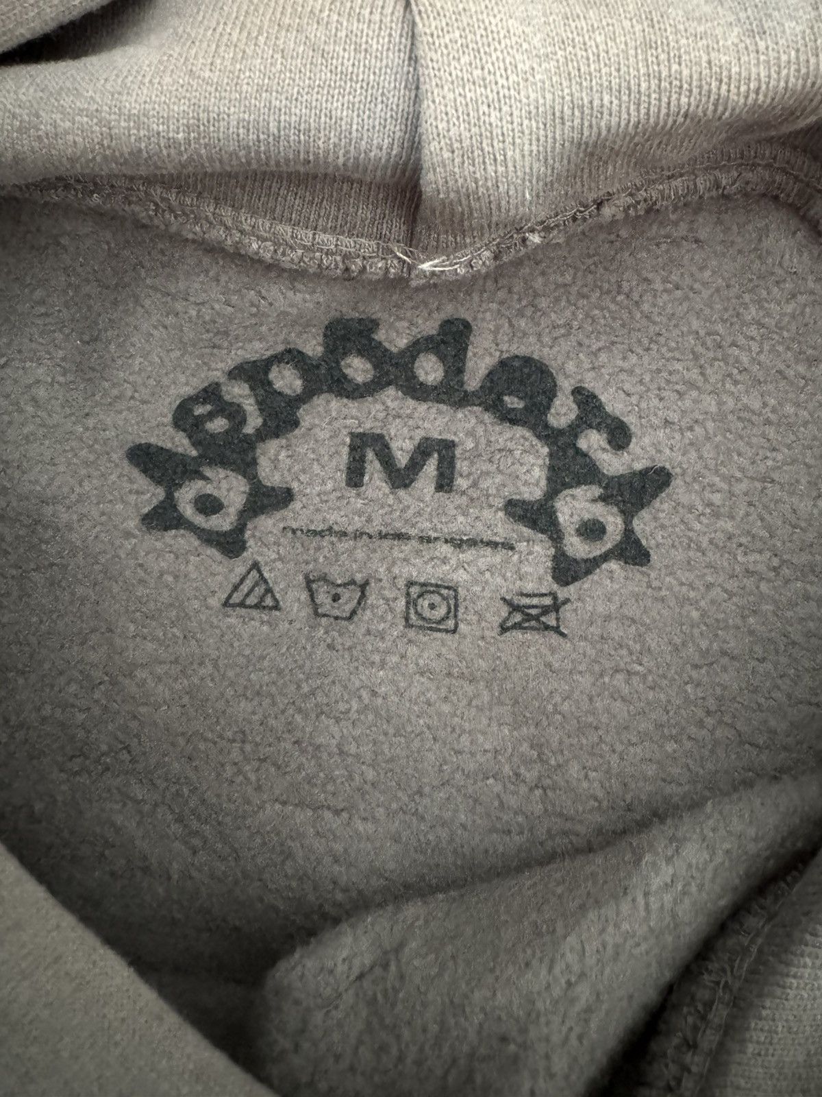 Sp5der M – Sp5der Beluga Hoodie Slate Grey Green – Authentic Size US M / EU 48-50 / 2 - 4 Thumbnail
