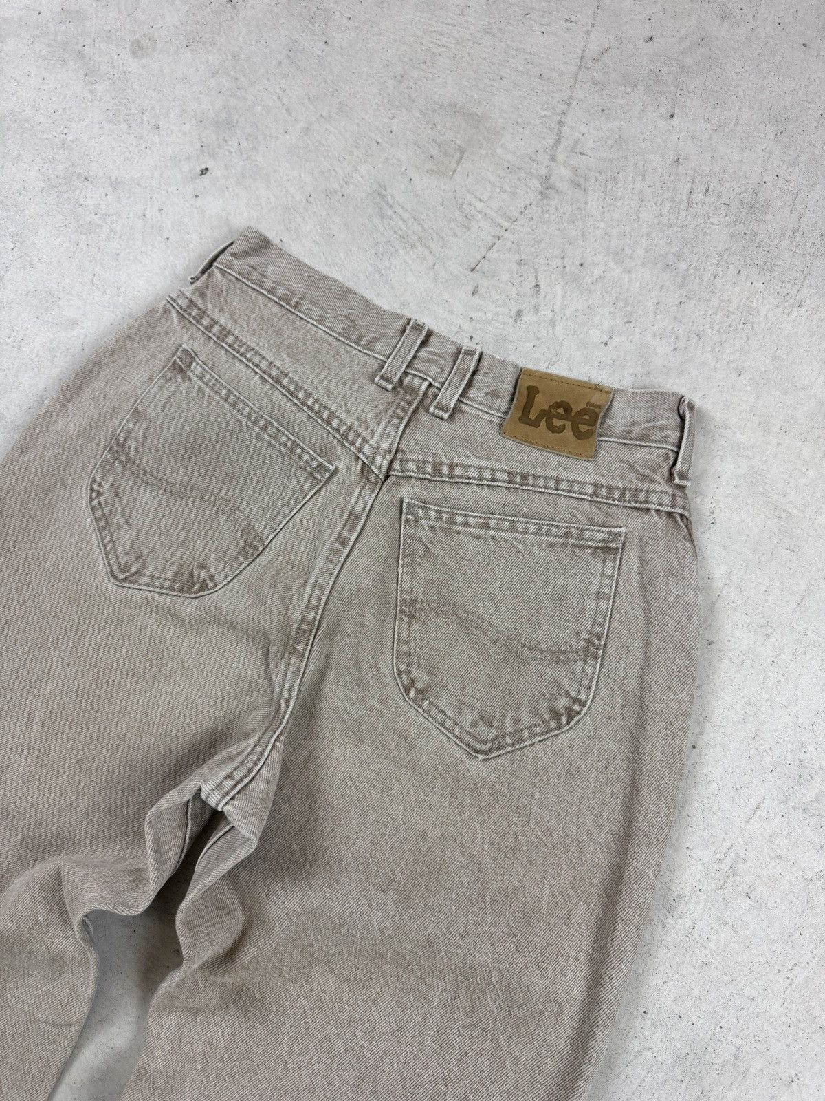 Lee × Vintage Vintage Lee Faded Tan Pants Size US 29 - 5 Thumbnail