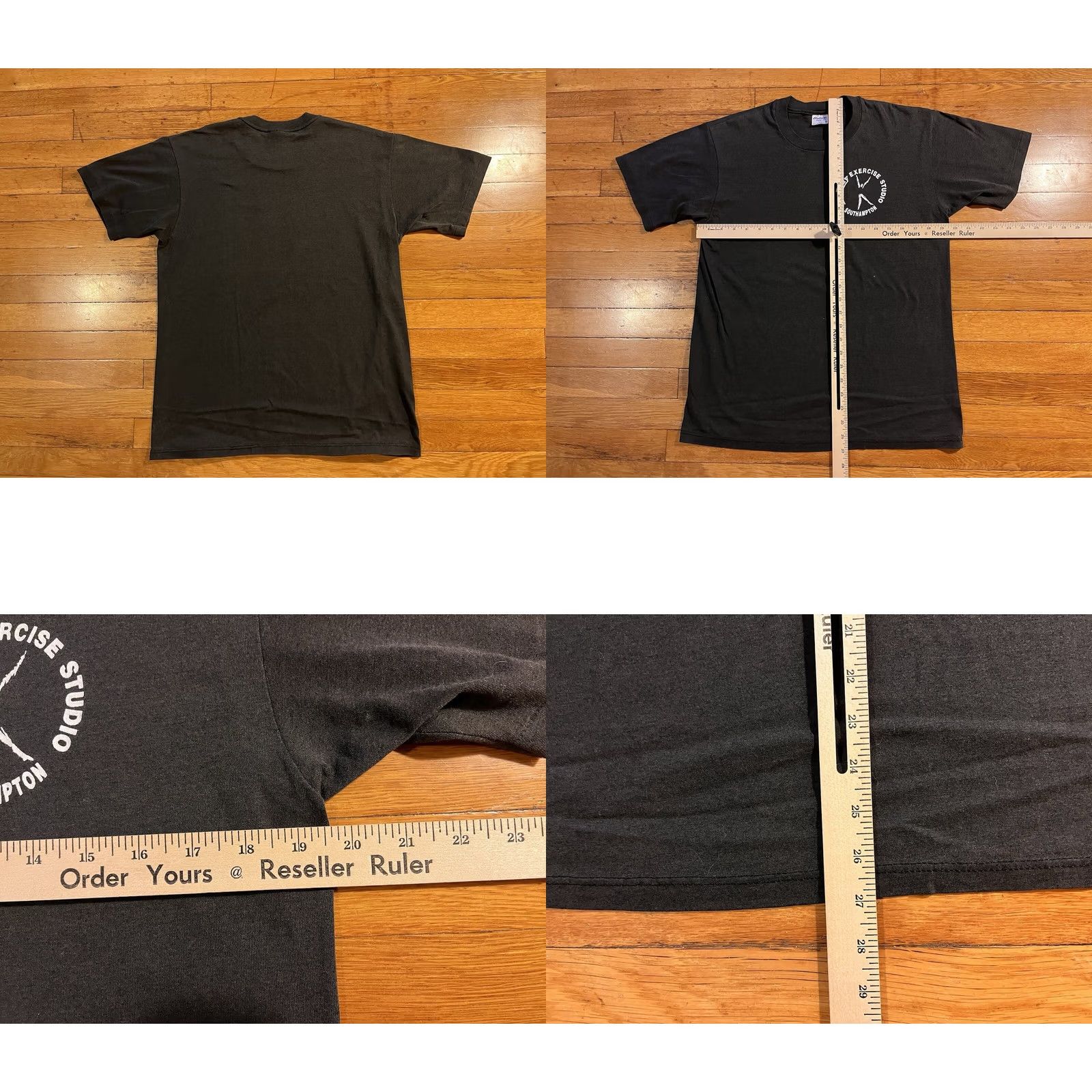 Vintage VINTAGE Pro Body Exercise Studio Southhampton Shirt Women’s Large Grey Size L / US 10 / IT 46 - 8 Thumbnail