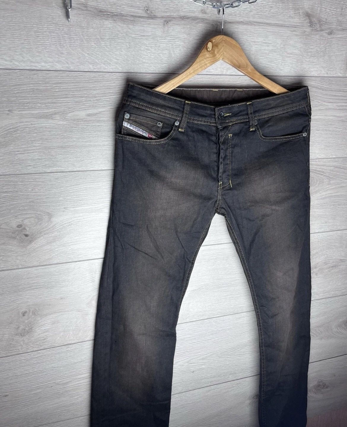 Diesel Vintage men's jeans Diesel size 30 y2k Size US 30 / EU 46 - 3 Thumbnail