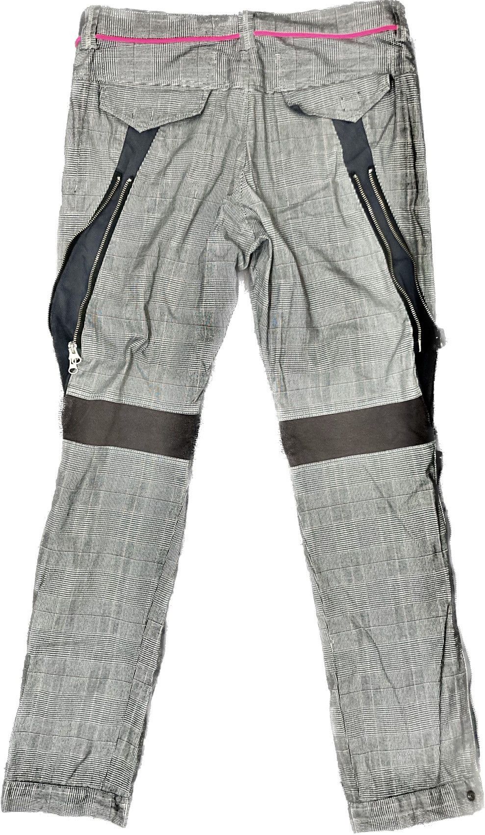 PPFM PPFM y2k 00s Unusual eccentric slacks+cargo+bondage pants Size US 33 - 11 Thumbnail