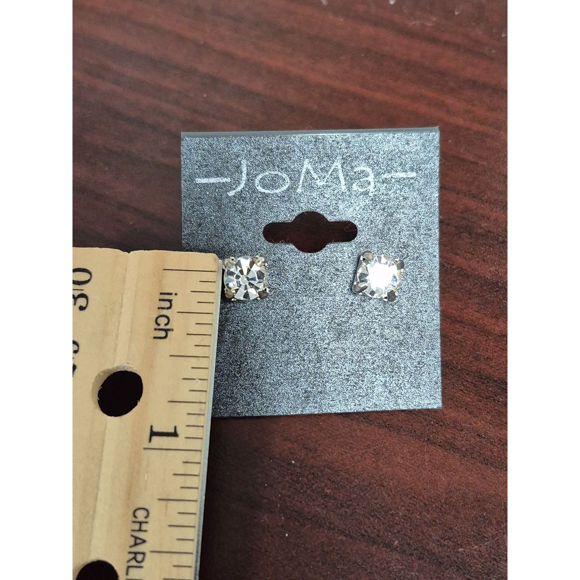 Joma JoMa Cubic Zirconia Stud Earrings Made In USA Size ONE SIZE - 2 Thumbnail