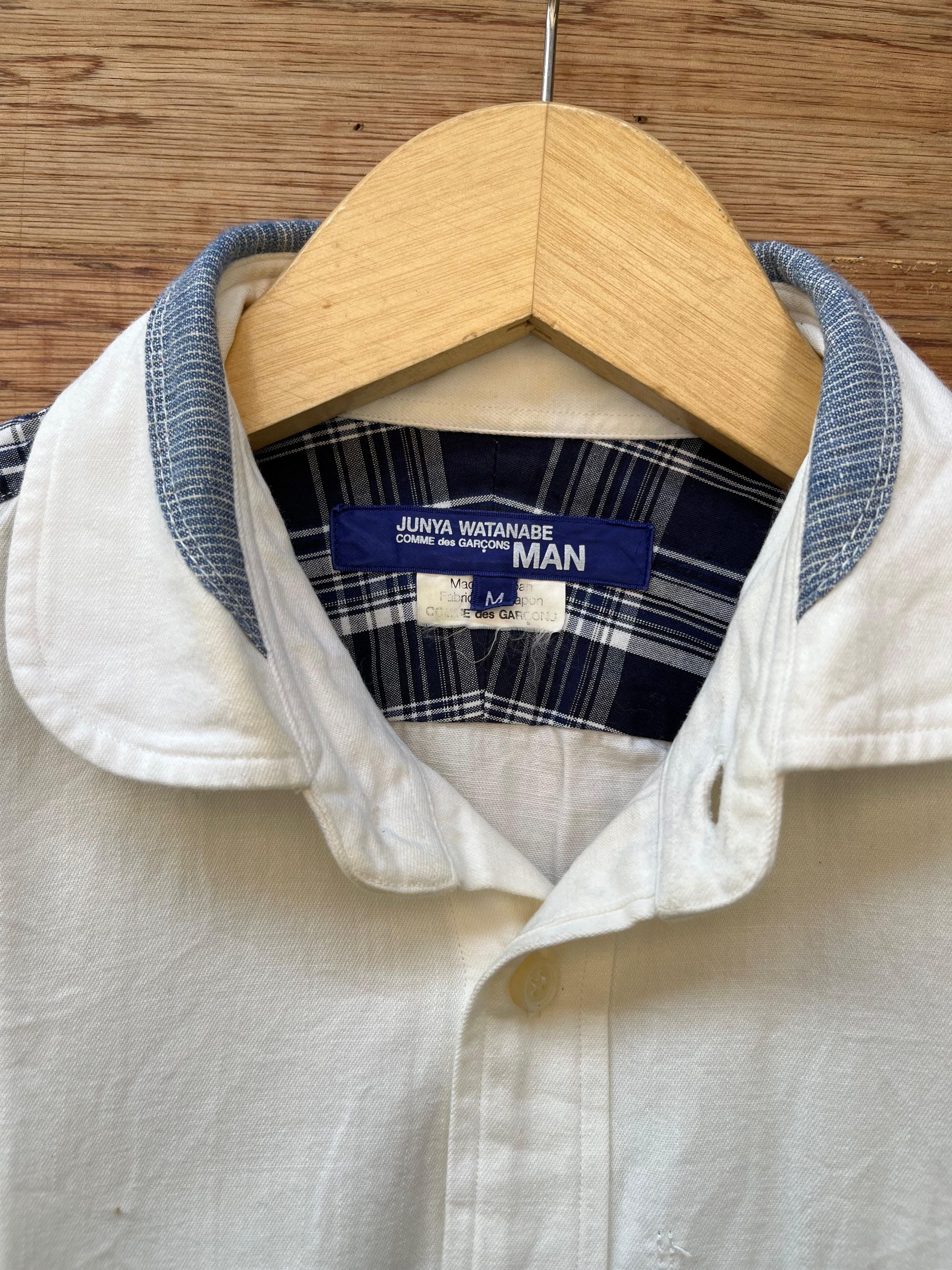 Junya Watanabe Junya Watanabe Comme Des Garcons Patchwork Button Shirt Size US M / EU 48-50 / 2 - 6 Thumbnail
