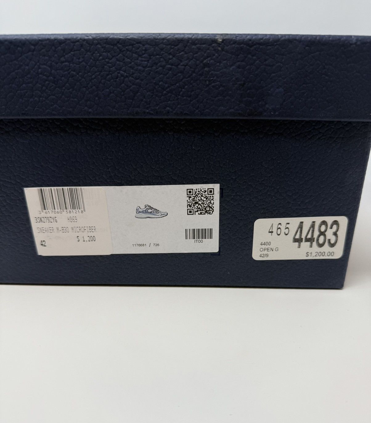 Dior Dior B30 Sneaker Silver White Size US 9 / EU 42 - 10 Thumbnail