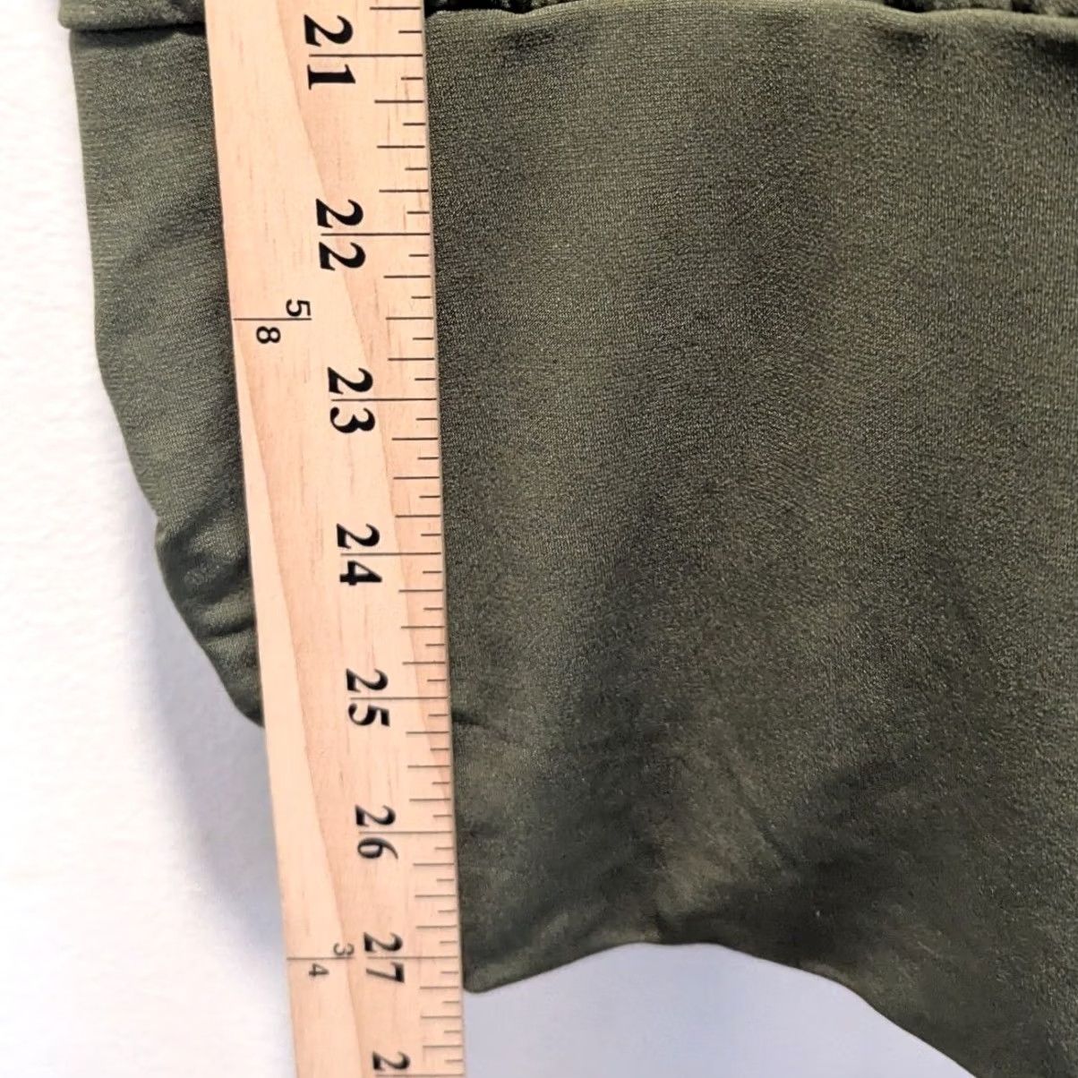 Vintage INC Twist Front V-Neck Dolman Short Sleeve Blouson Top Women's M Green Size M / US 6-8 / IT 42-44 - 6 Thumbnail