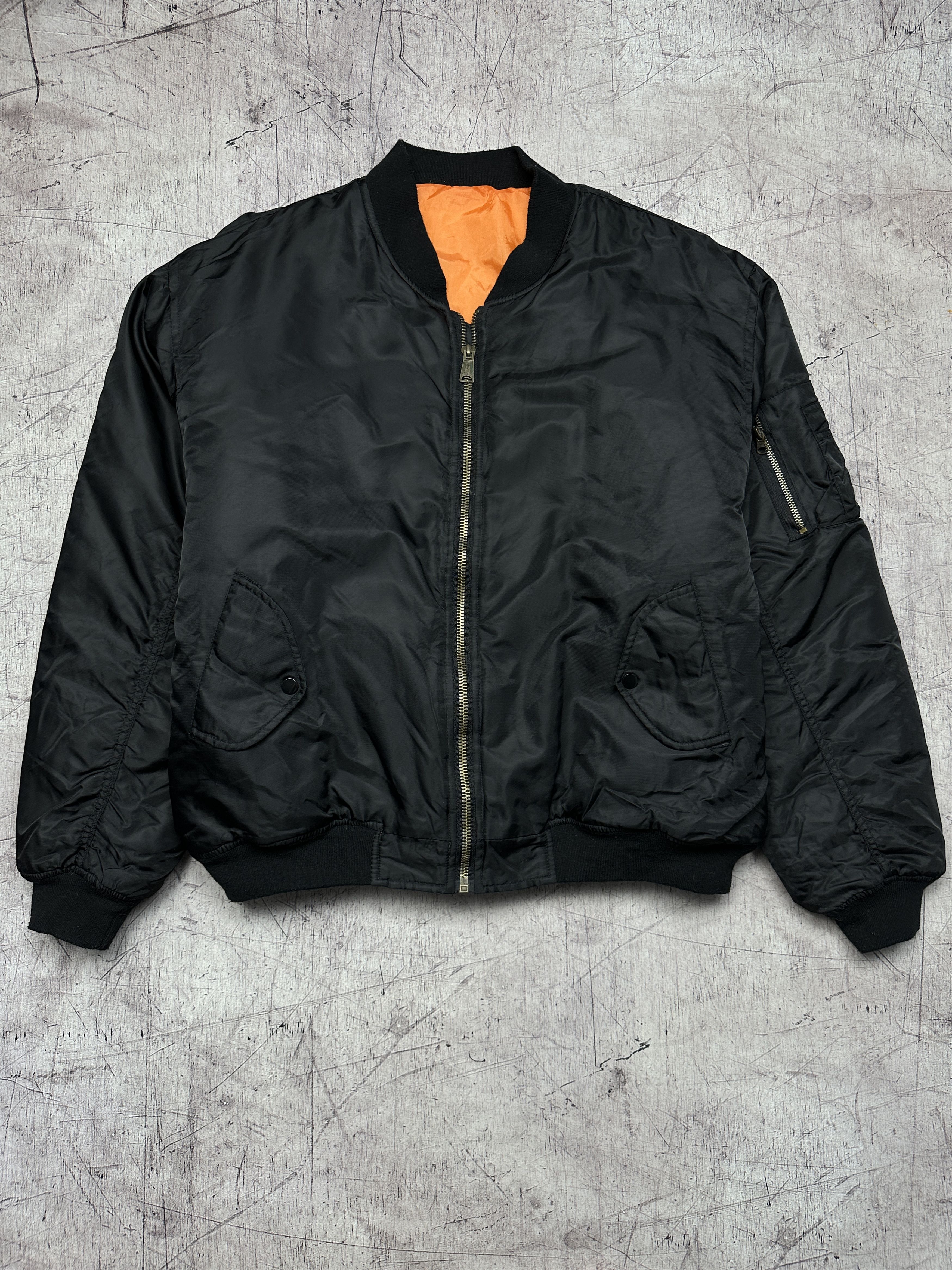 Fostex Garments × Vintage XXL FOSTEX MA-1 camo bomber - (Raf