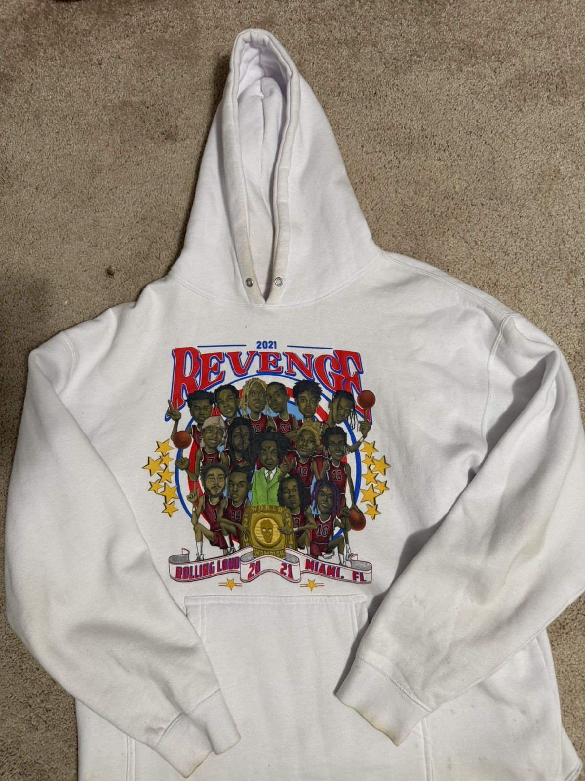Rolling Loud Limited Rolling Loud Tour Hoodie Size US L / EU 52-54 / 3 - 1 Thumbnail
