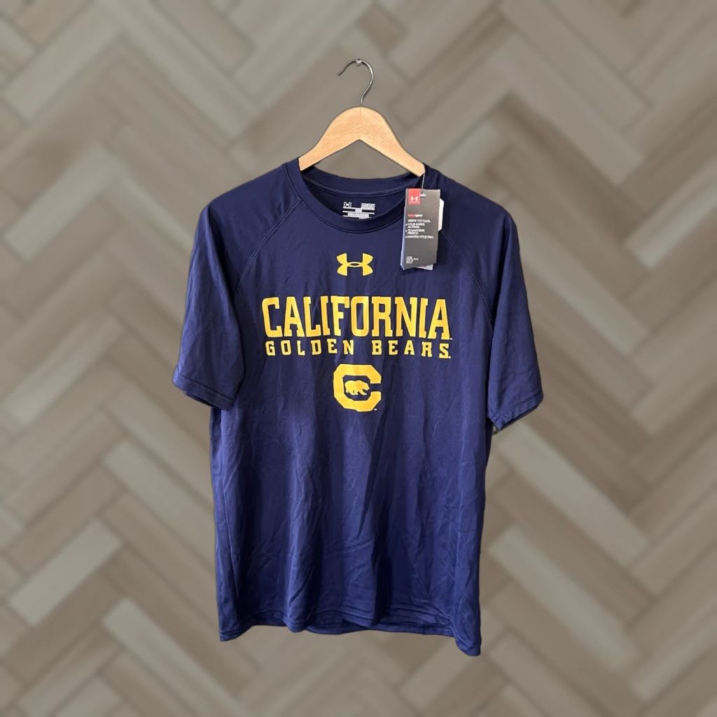 Under Armour Under Armour Shirt Mens Blue Short Sleeve California Berkley M WN T-Shirt Pullover Size US M / EU 48-50 / 2 - 1 Thumbnail
