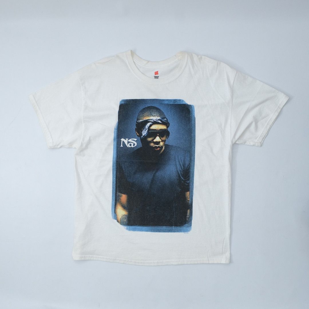 Alstyle × Nas × Rap Tees Tour Nas “life is good” Rap Tee