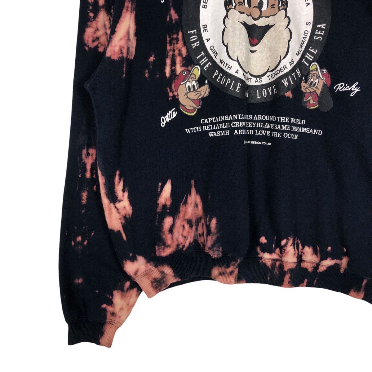 Japanese Brand Vintage Captain Santa Sweatshirt Tye Dye Medium Japanese Size US M / EU 48-50 / 2 - 3 Thumbnail