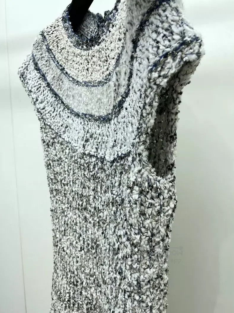 Chanel Chanel Egyptian series knitted dress Size XXS / US 00 / IT 34 - 2 Thumbnail