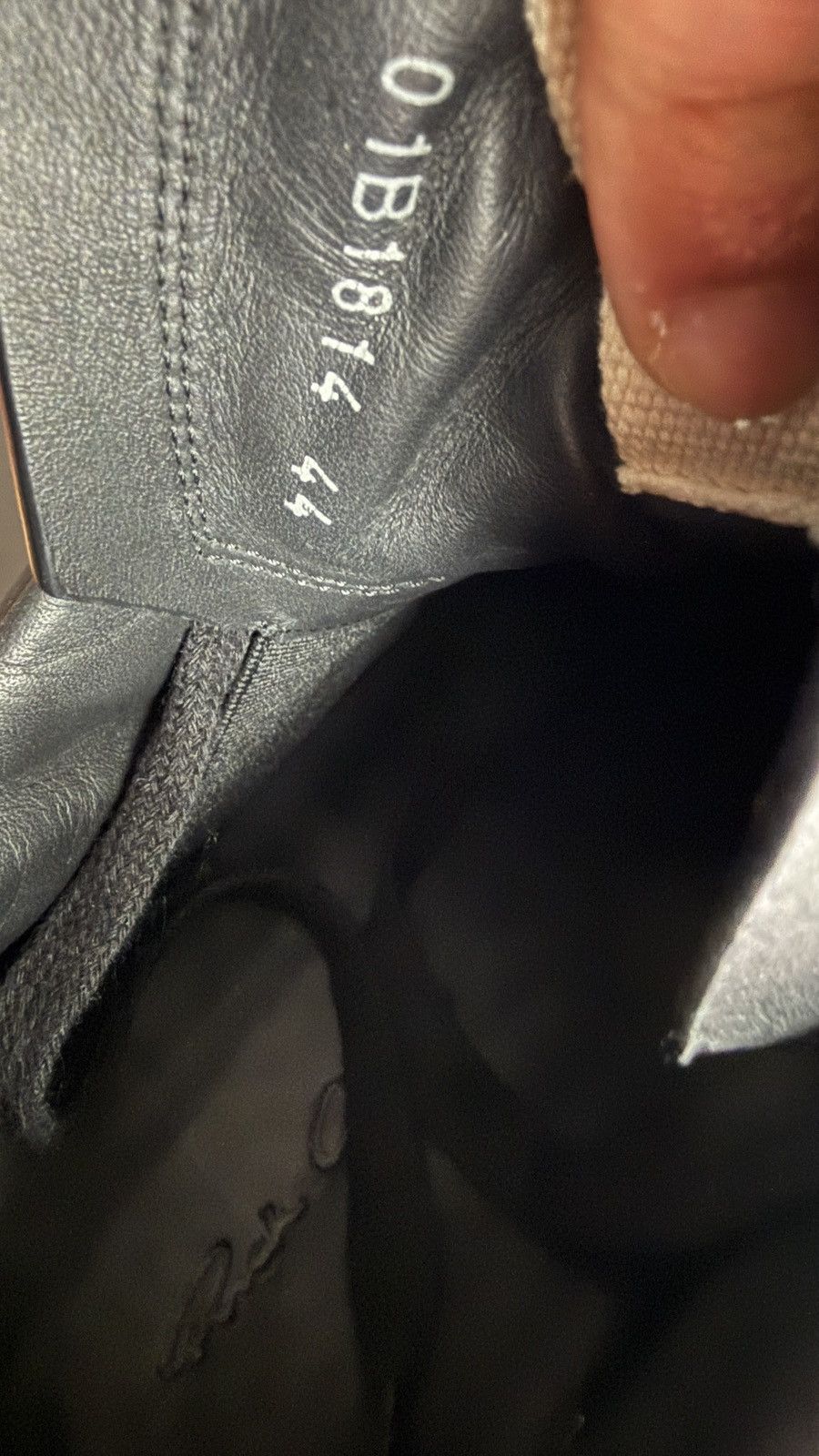 Rick Owens Rick Owens Geth Runner Black Size US 11 / EU 44 - 13 Thumbnail