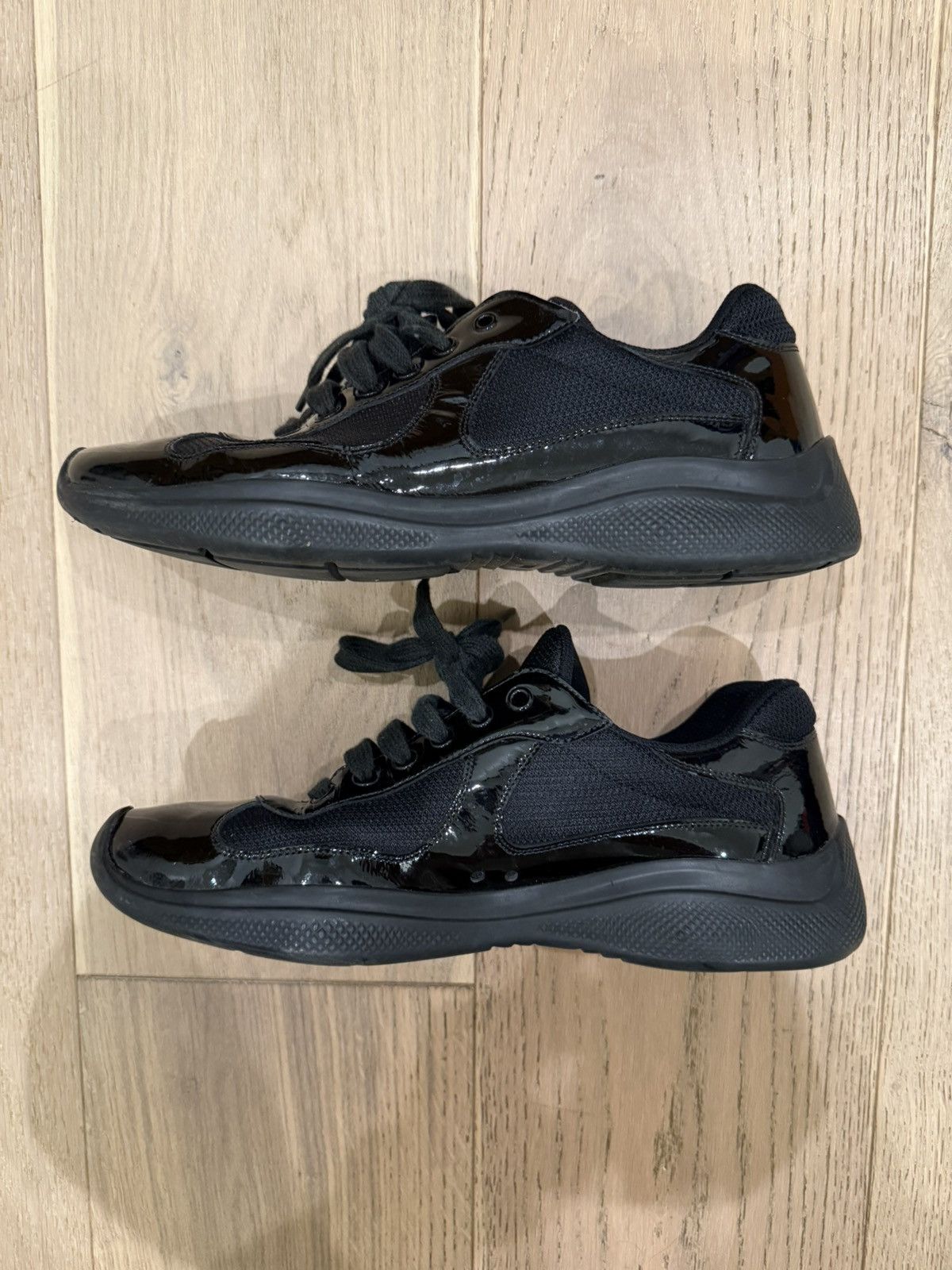 Prada PRADA AMERICAS CUP SNEAKER IN BLACK Size US 9.5 / EU 42-43 - 3 Thumbnail